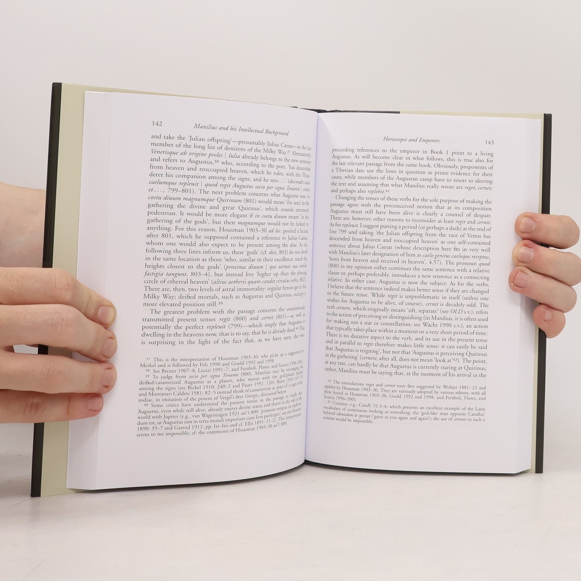 Katharina Volk Manilius and His Intellectual Background