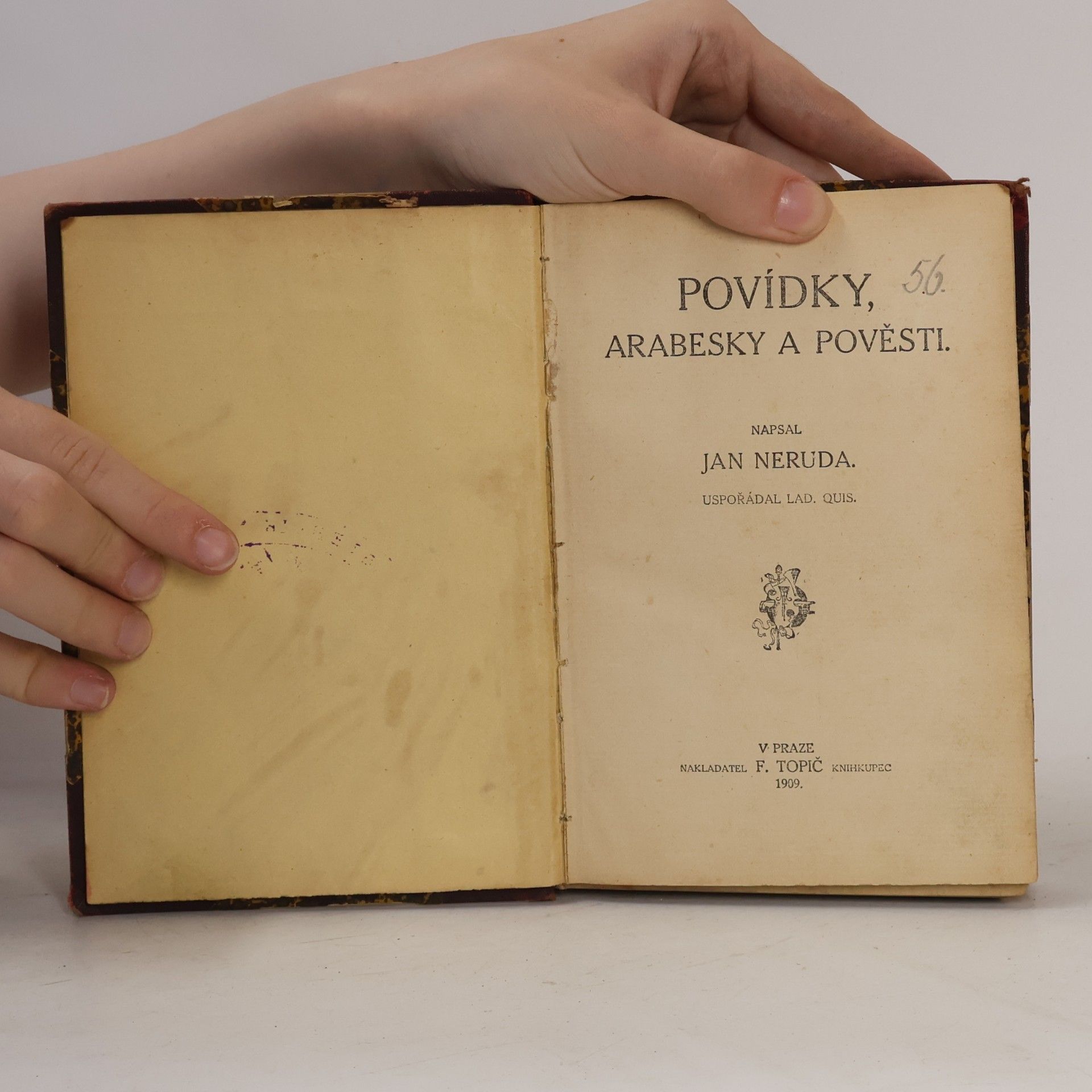 Jan Neruda Povídky, arabesky a pověsti