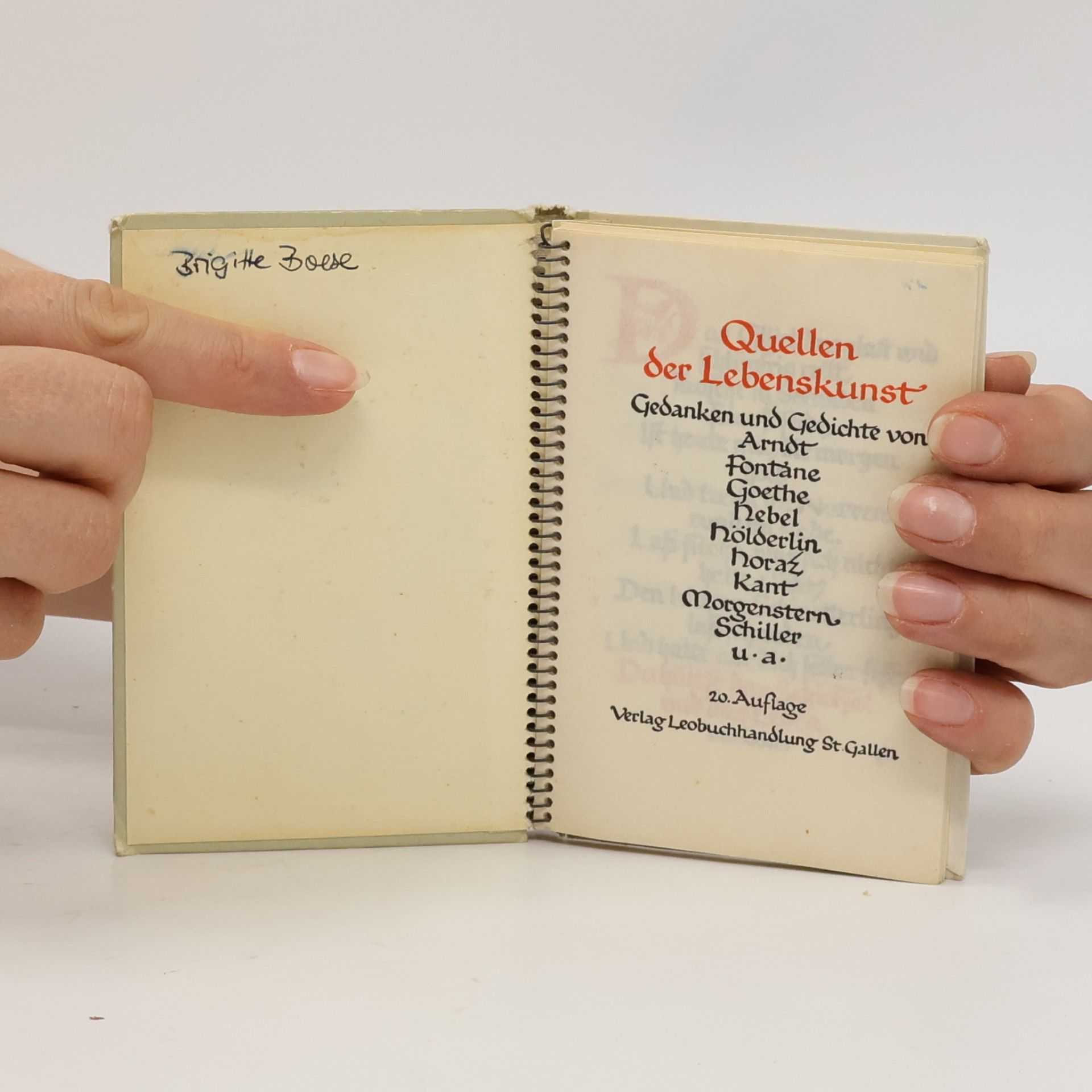 Autorenkollektiv Quellen der Lebenskunst