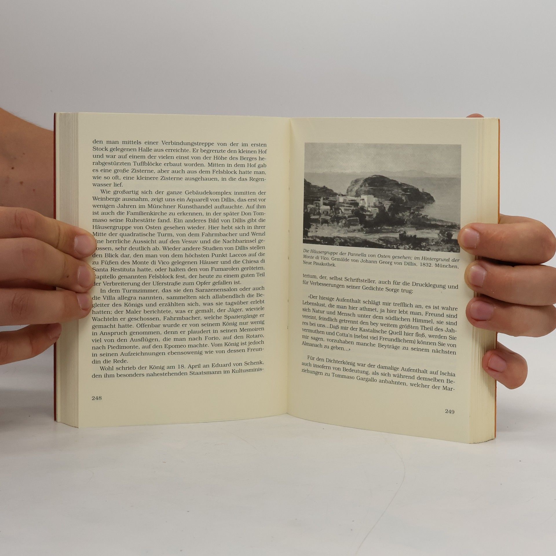 Paul Buchner Gast auf Ischia