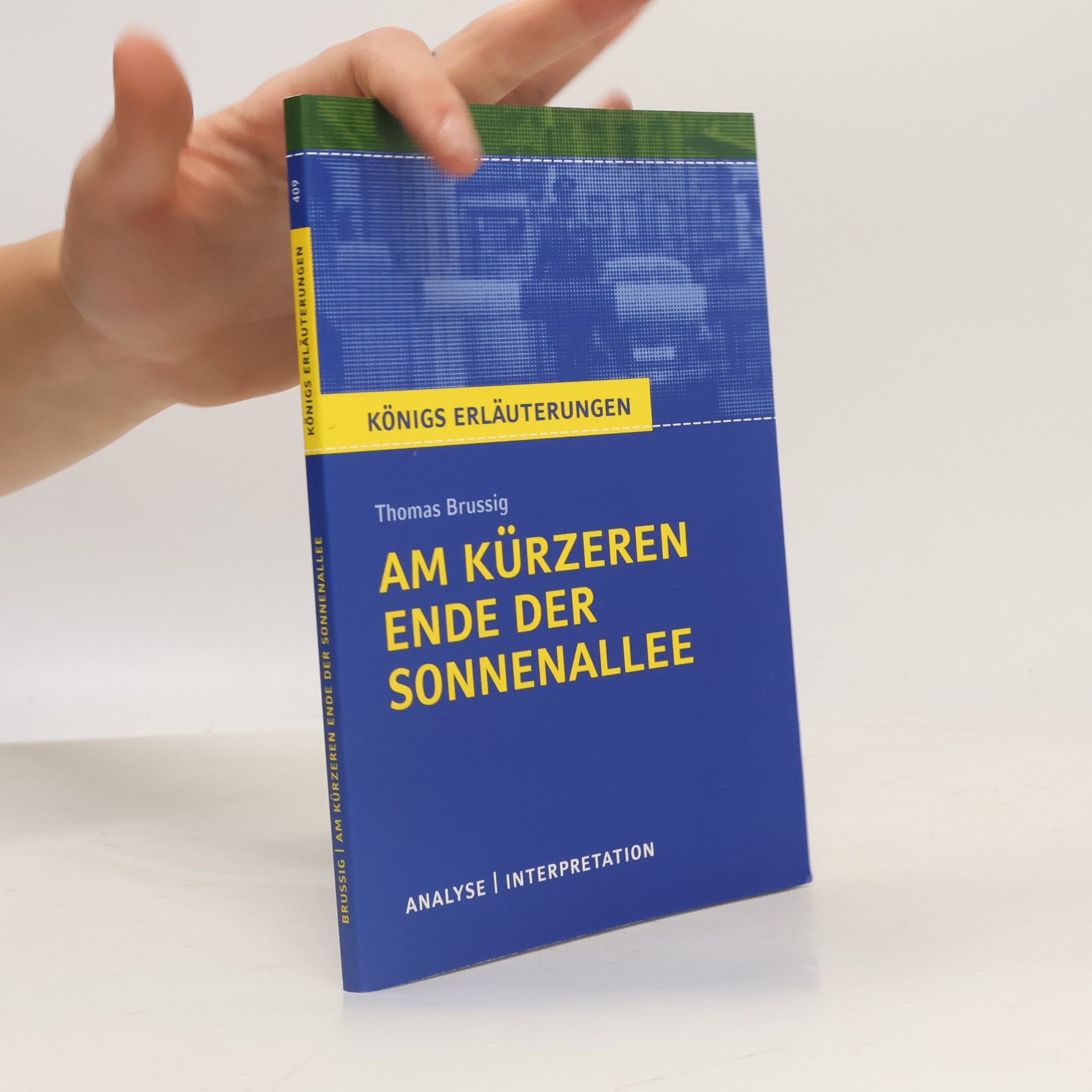 Volker Krischel Thomas Brussig 'Am kürzeren Ende der Sonnenallee'