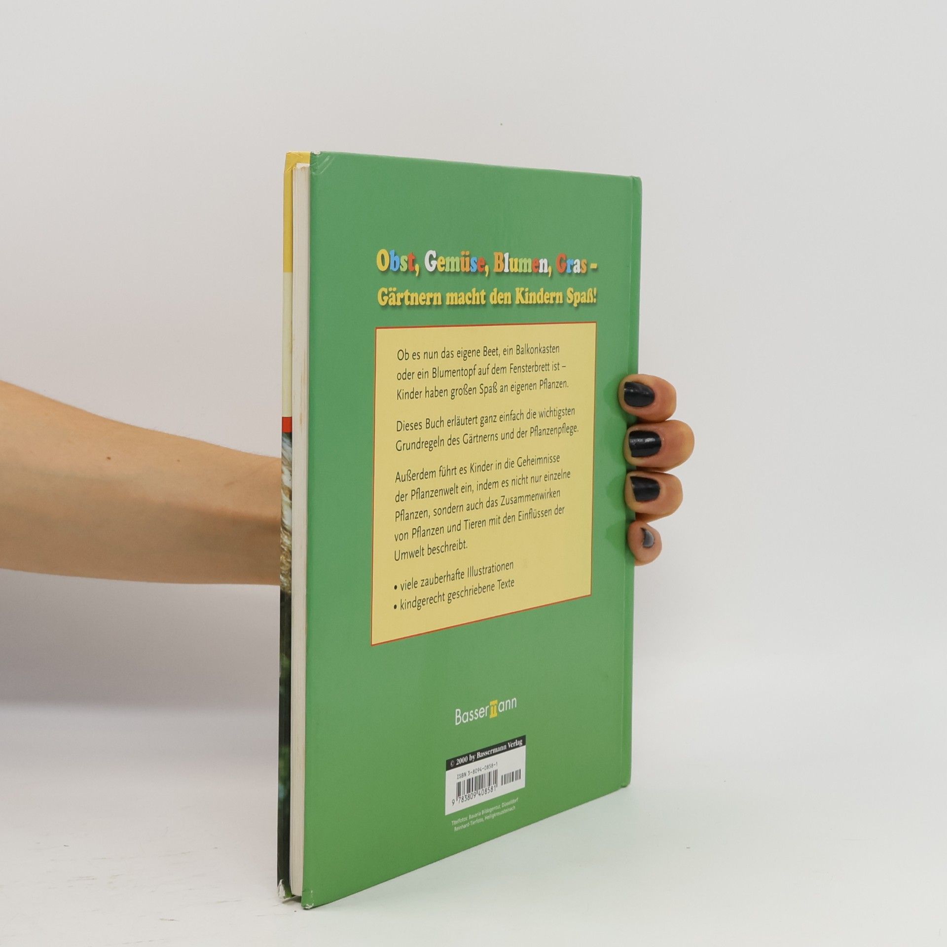 Ursula Krüger Gartenbuch für Kinder