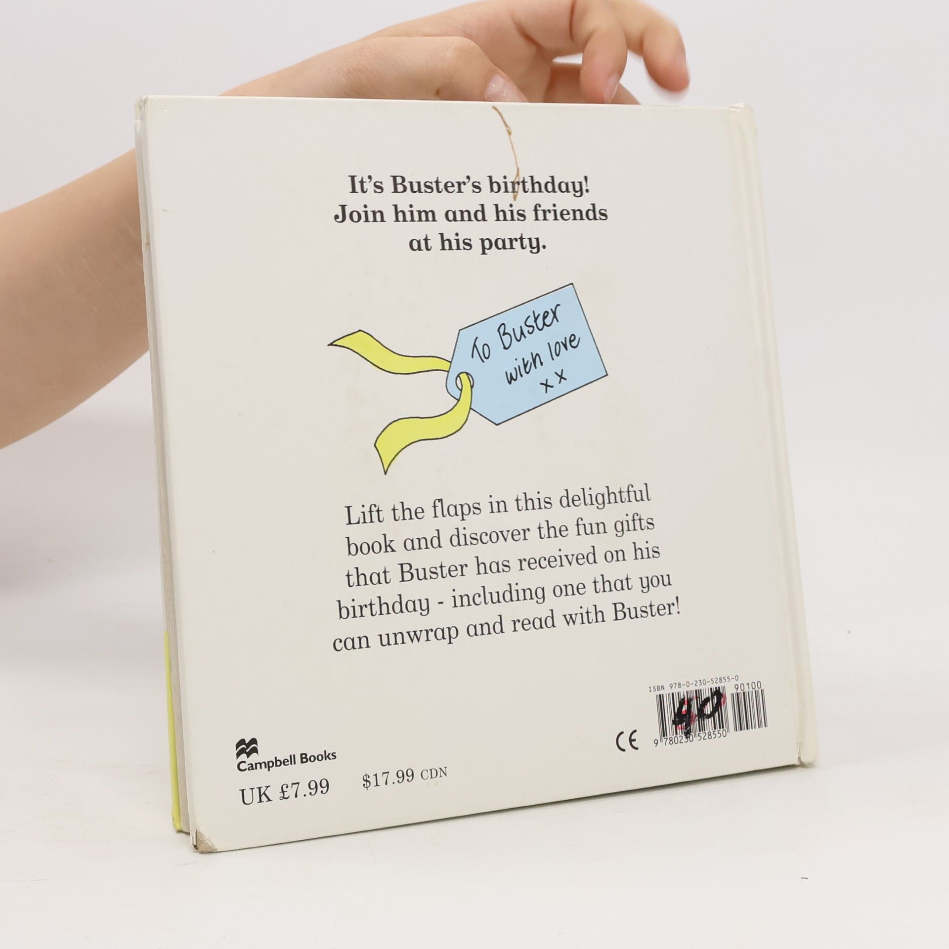Rod Campbell Buster's Birthday: A Lift-the-Flap Book - With a Real Present to Open!