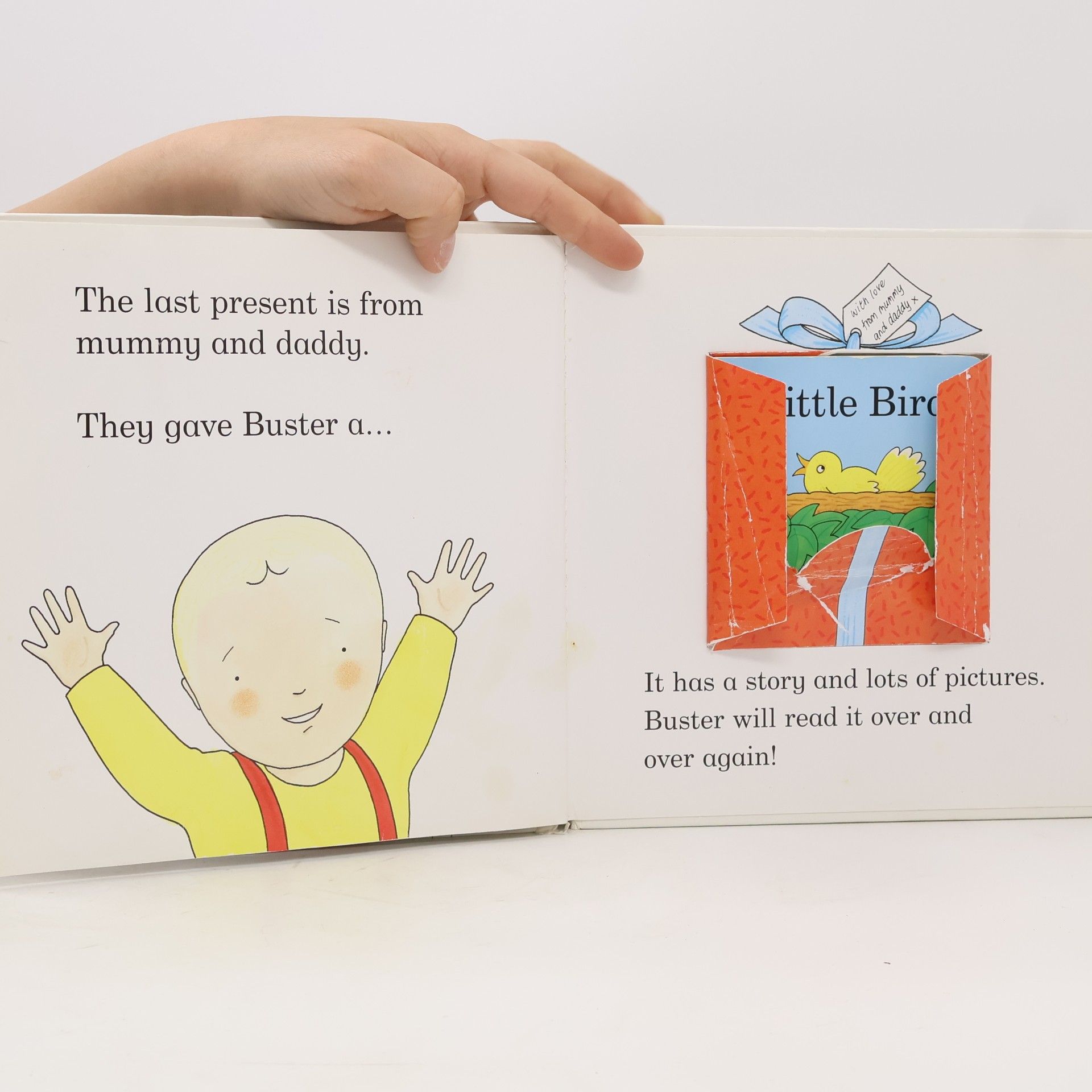Rod Campbell Buster's Birthday: A Lift-the-Flap Book - With a Real Present to Open!