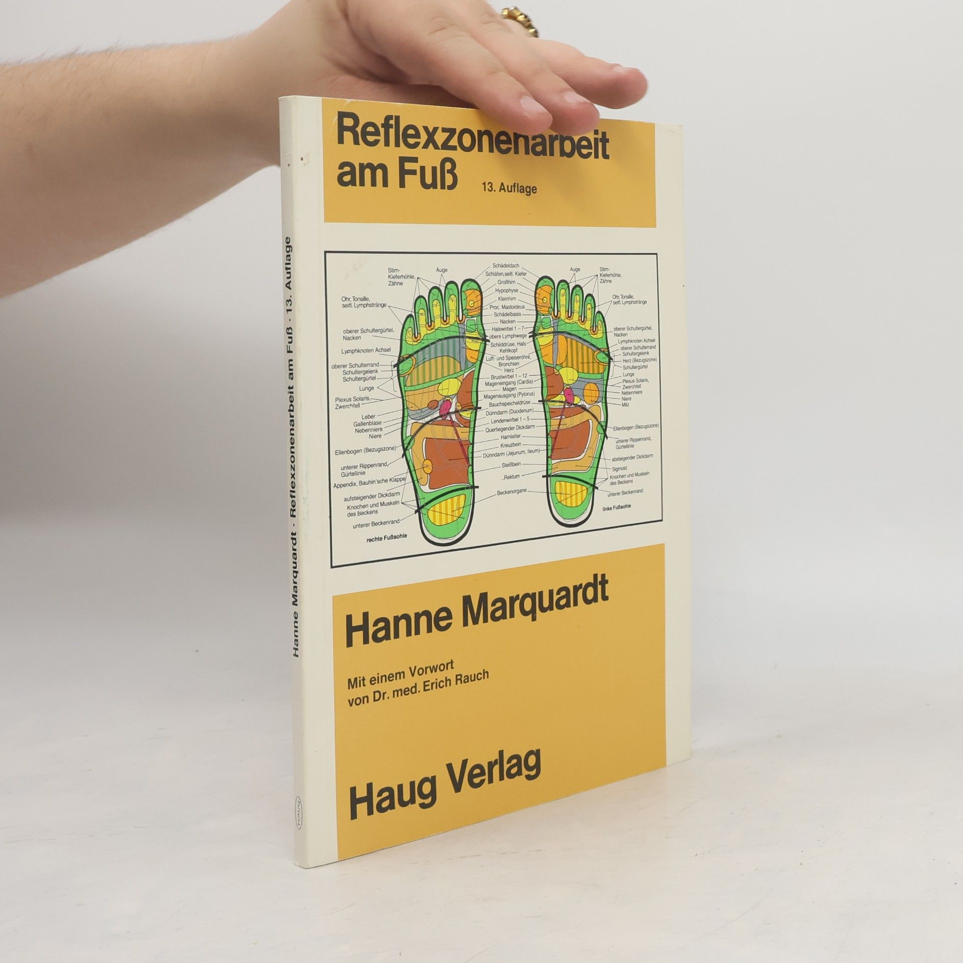 Hanne Marquardt Reflexzonenarbeit am Fuß