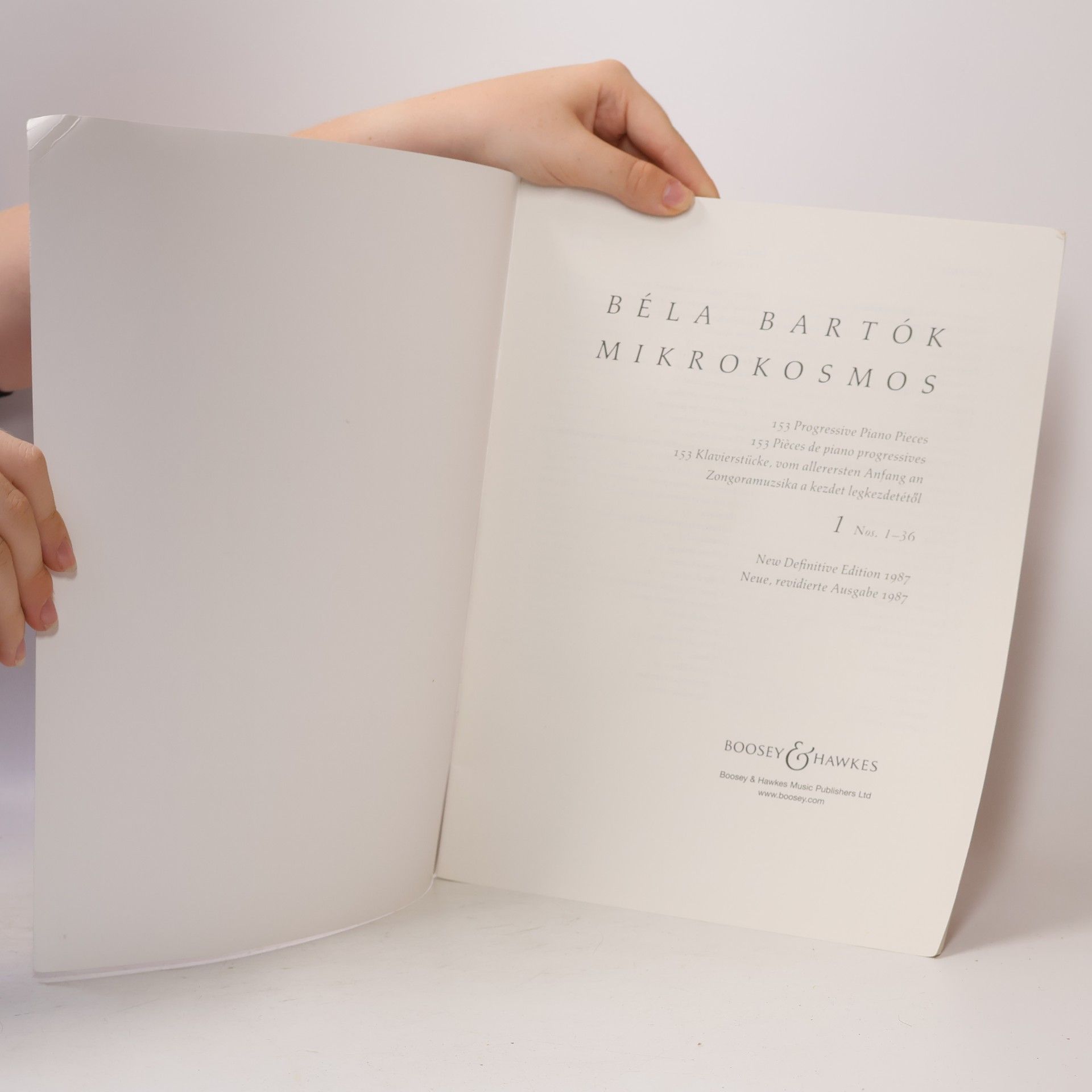 Béla Bartók Mikrokosmos