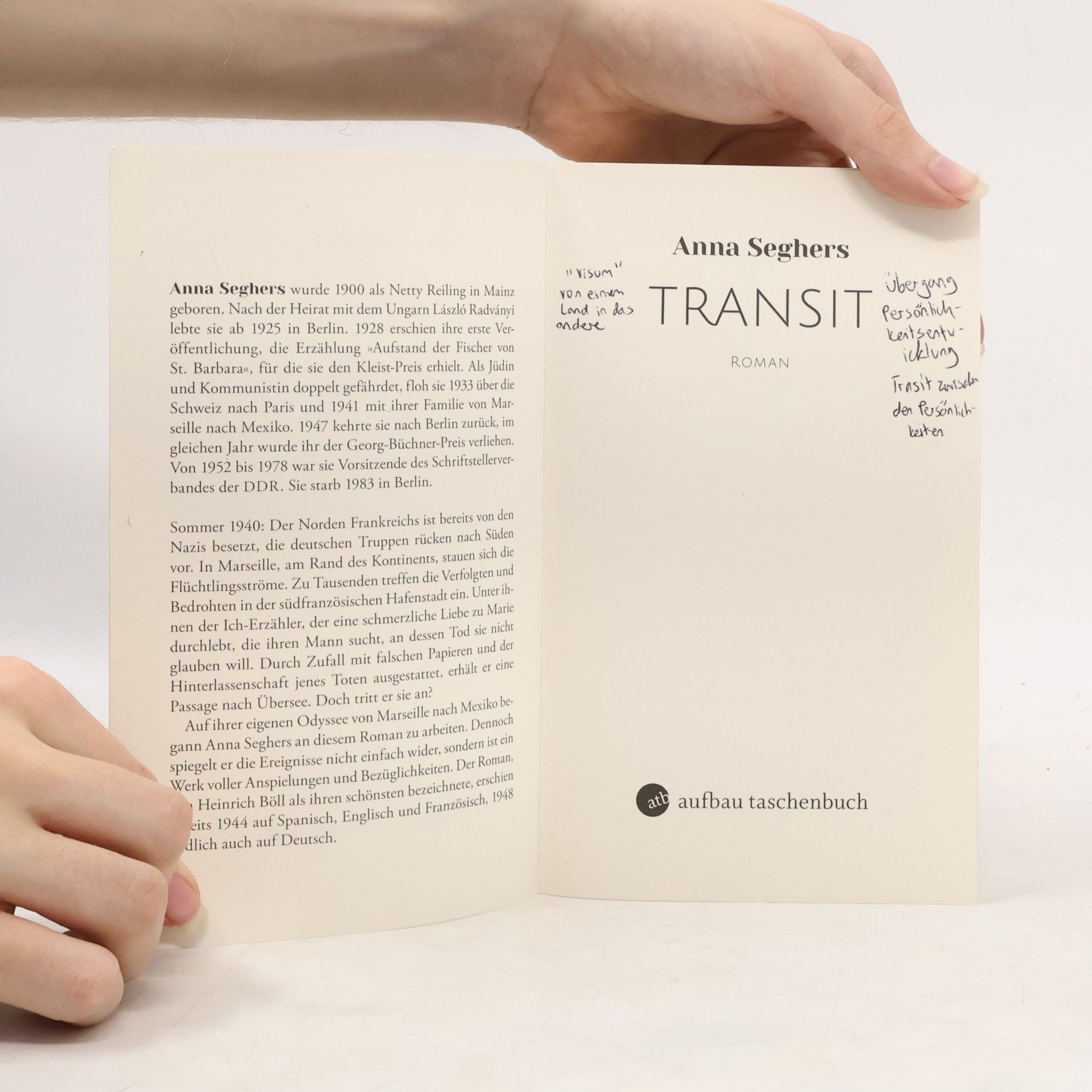 Anna Seghers Transit