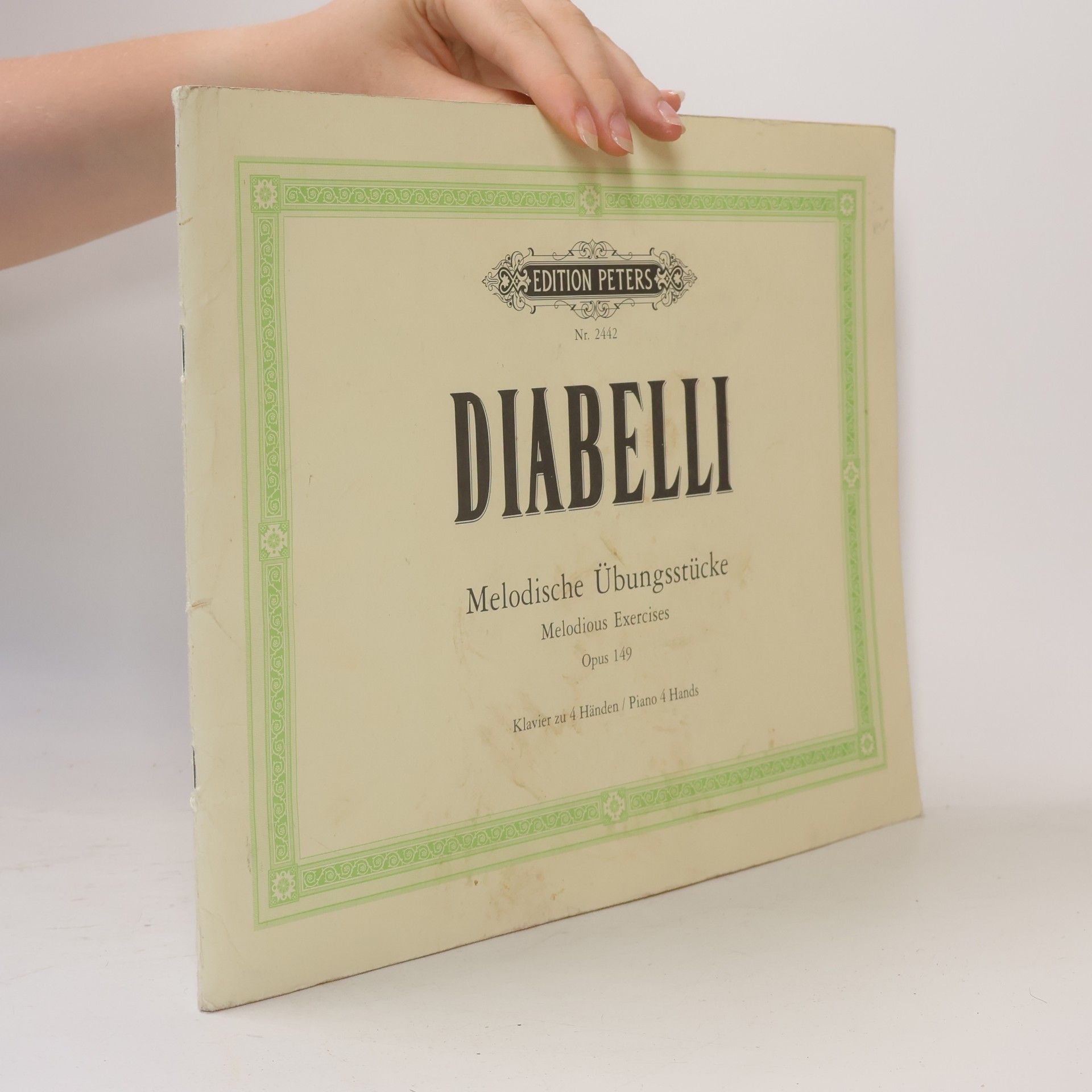 Various authors Diabelli. Melodische Übungsstücke. Opus 149