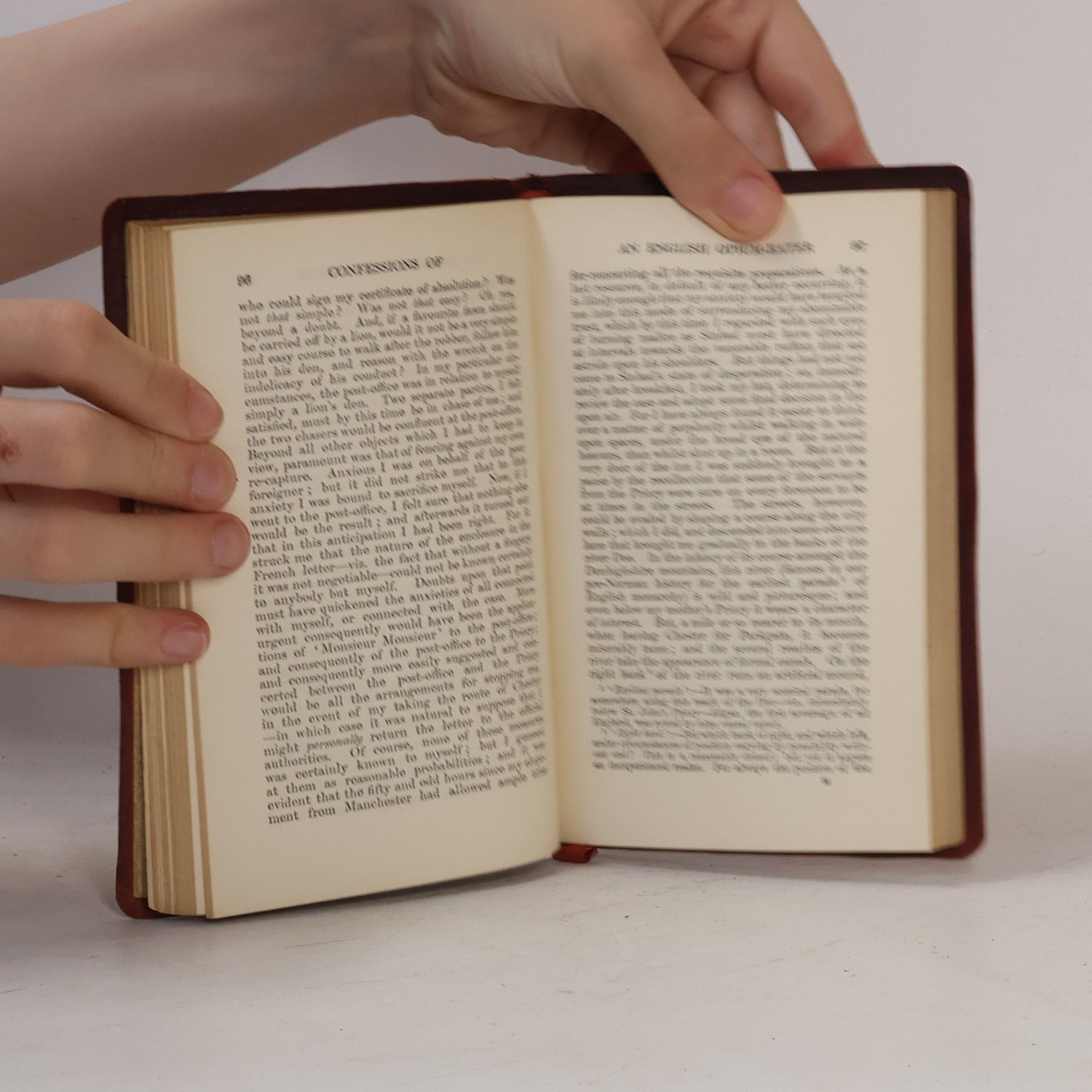 Thomas De Quincey Confessions of an English Opium-Eater