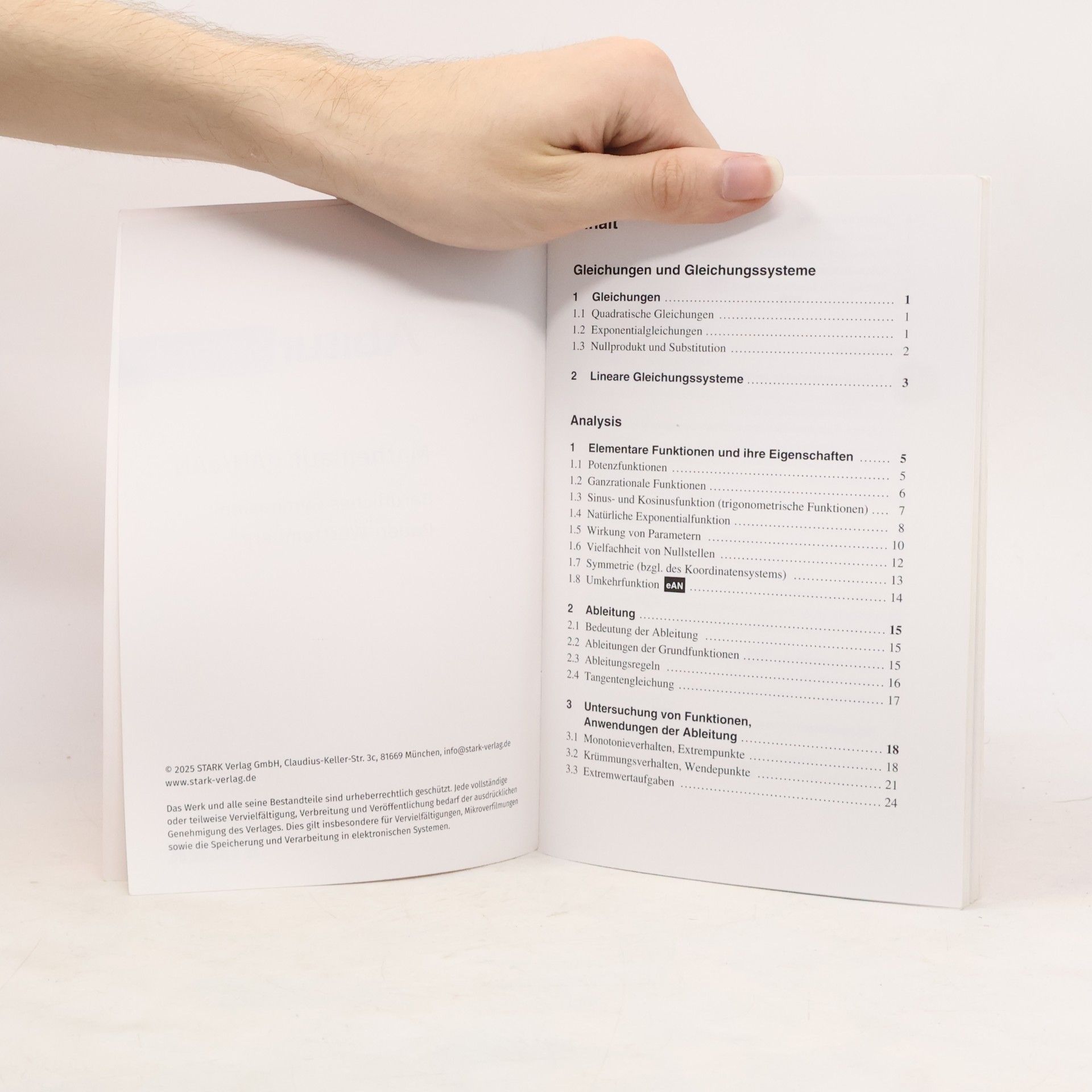 Abitur Skript: Mathematik gAN/eAN