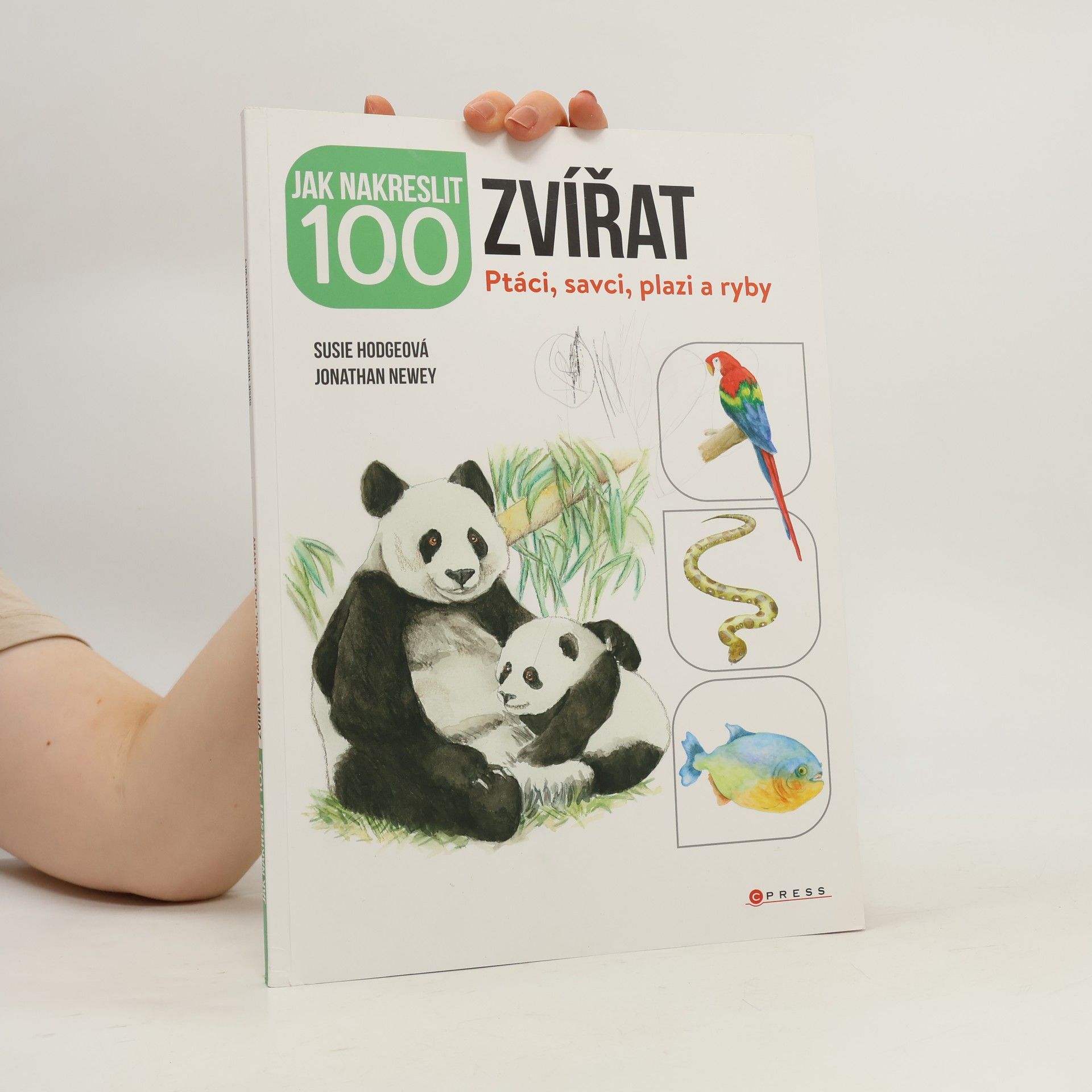 Susie Hodge Jak nakreslit 100 zvířat : ptáci, savci, plazi a ryby
