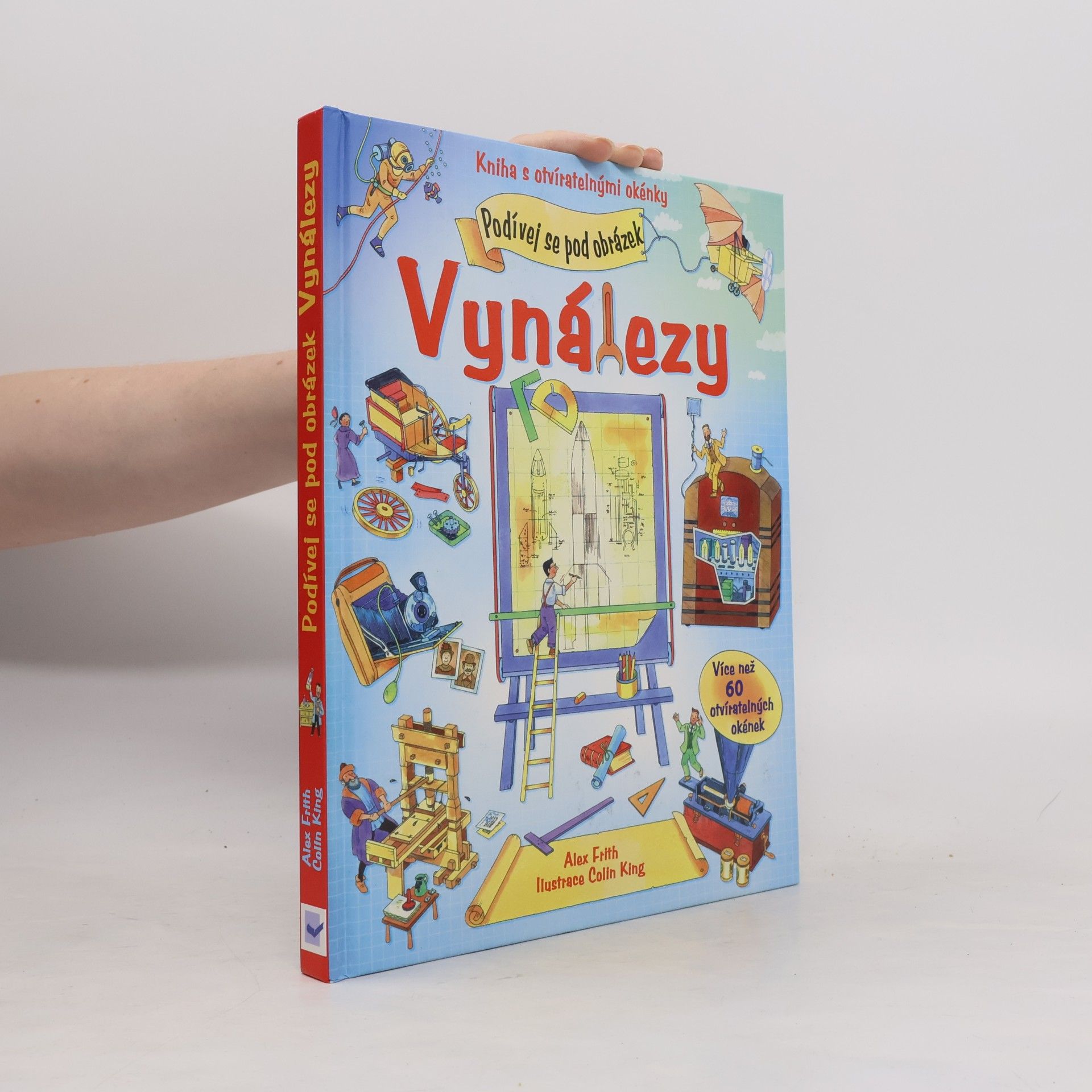 Alex Frith Vynálezy: Kniha s otvíratelnými okénky