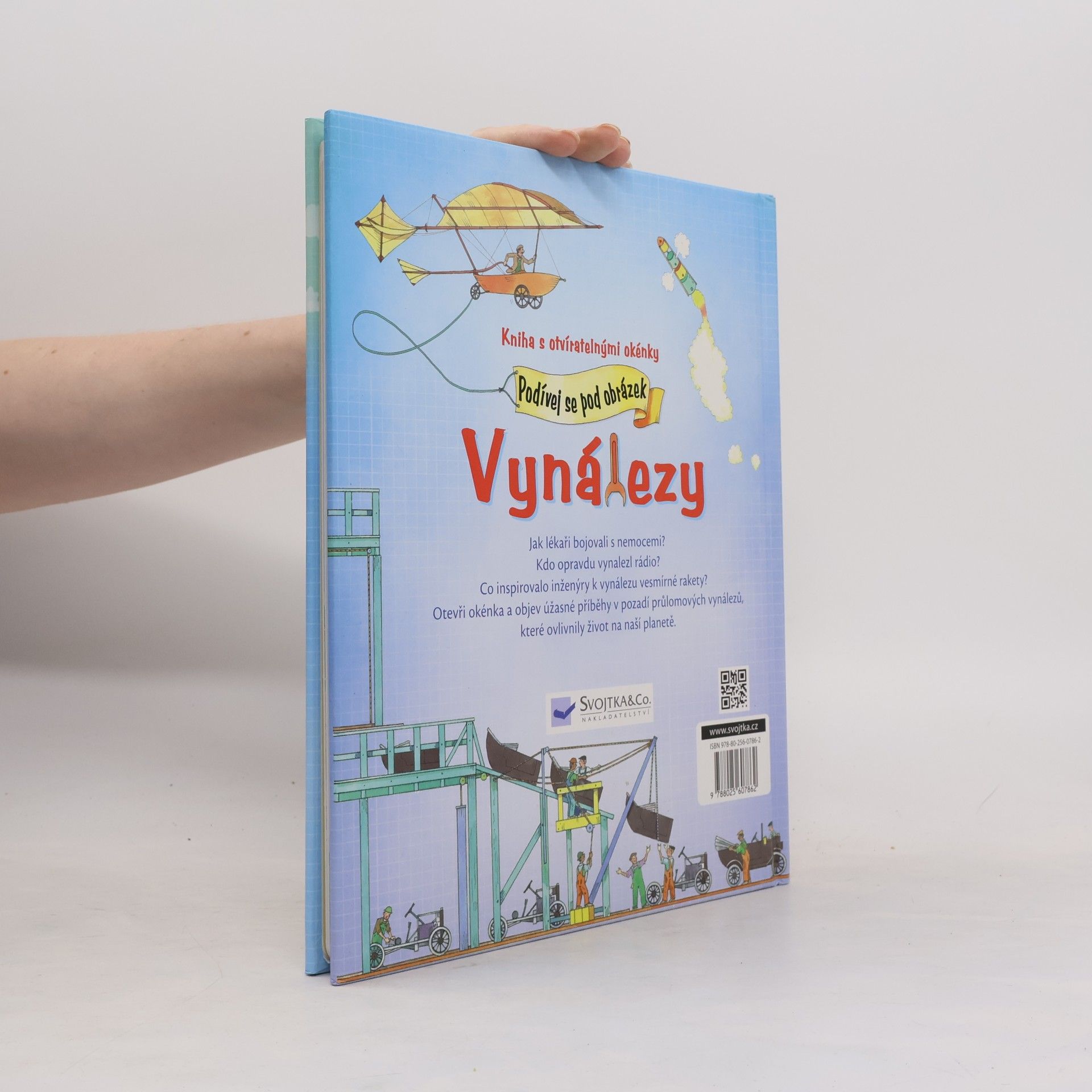 Alex Frith Vynálezy: Kniha s otvíratelnými okénky