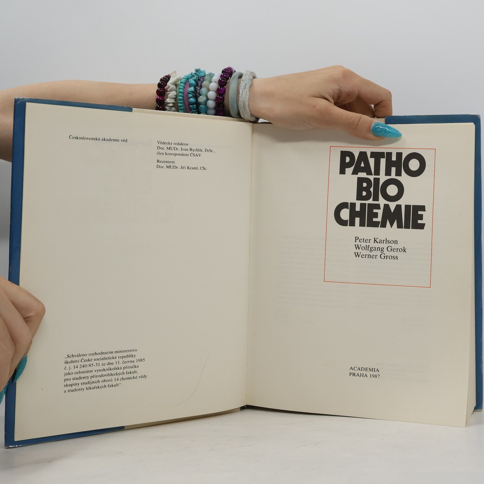 Peter Karlson Pathobiochemie