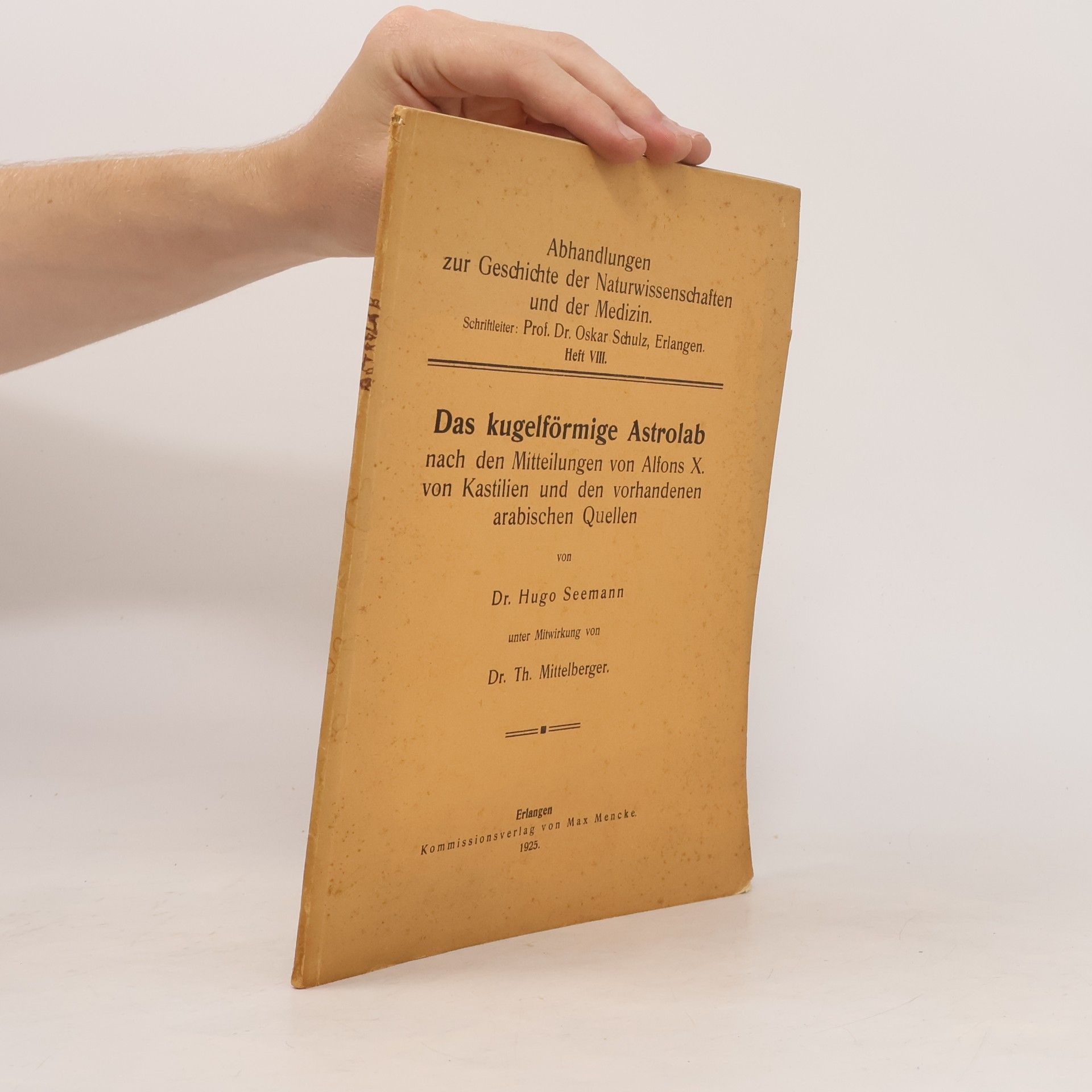 Das kugelförmige Astrolab