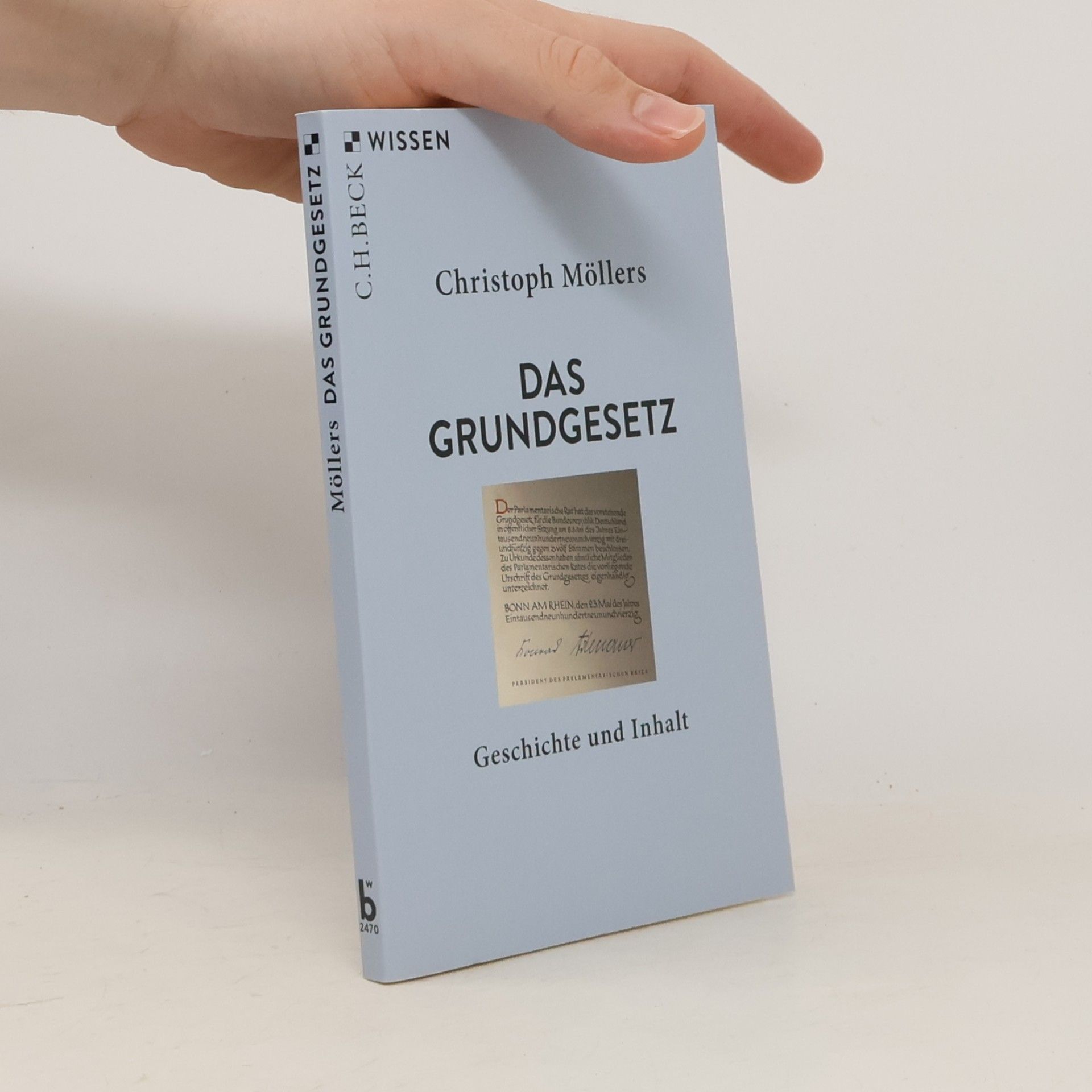 Christoph Möllers Das Grundgesetz
