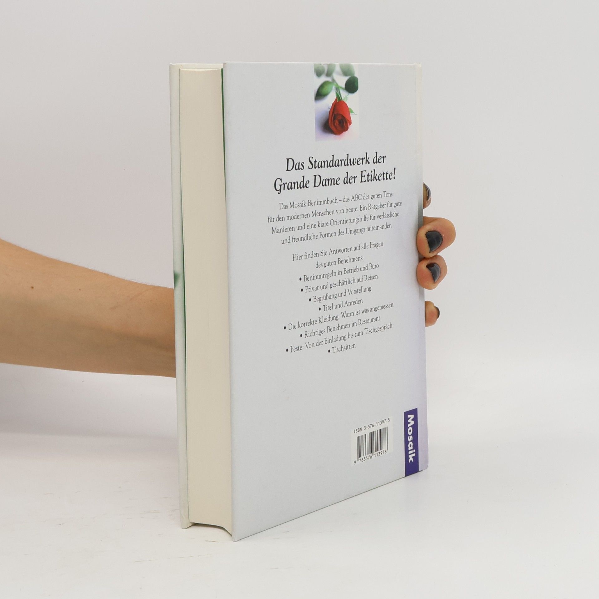 Sybil Gräfin Schönfeldt Das Mosaik-Benimmbuch