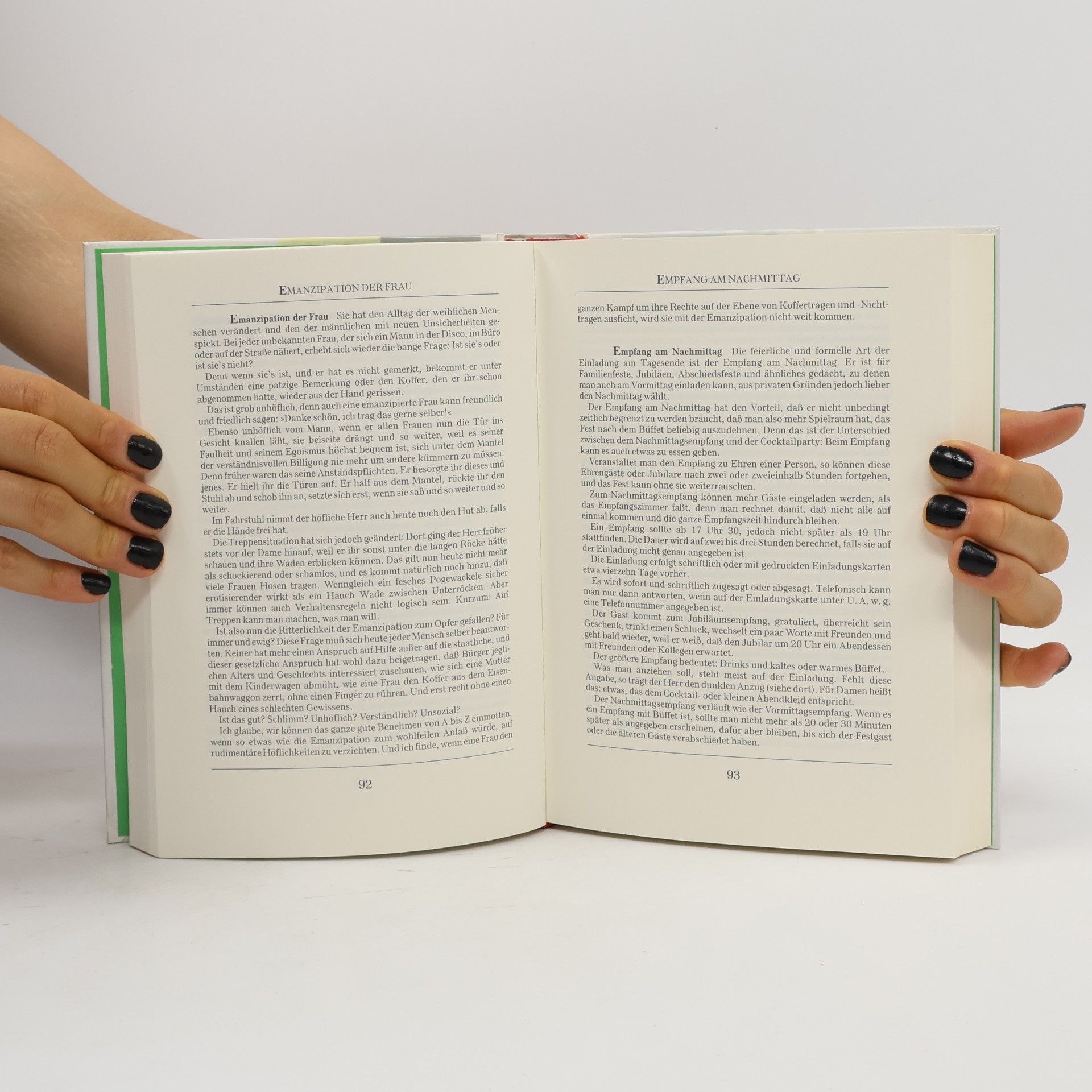 Sybil Gräfin Schönfeldt Das Mosaik-Benimmbuch
