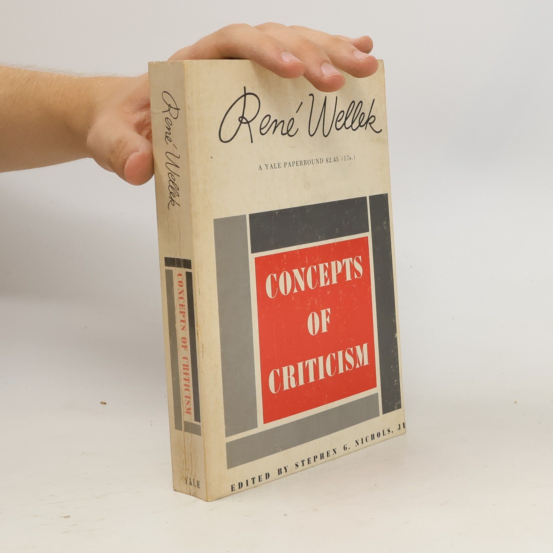 René Wellek Concepts of Criticism