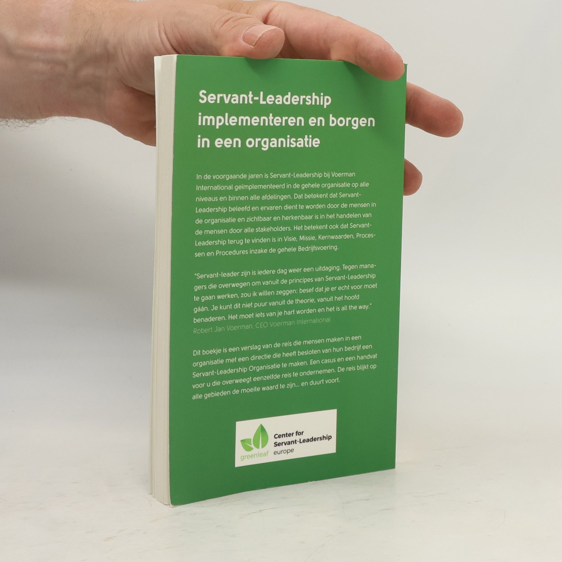 Autorenkollektiv SL-INK: Implementeren en borgen van Servant-Leadership in een organisatie