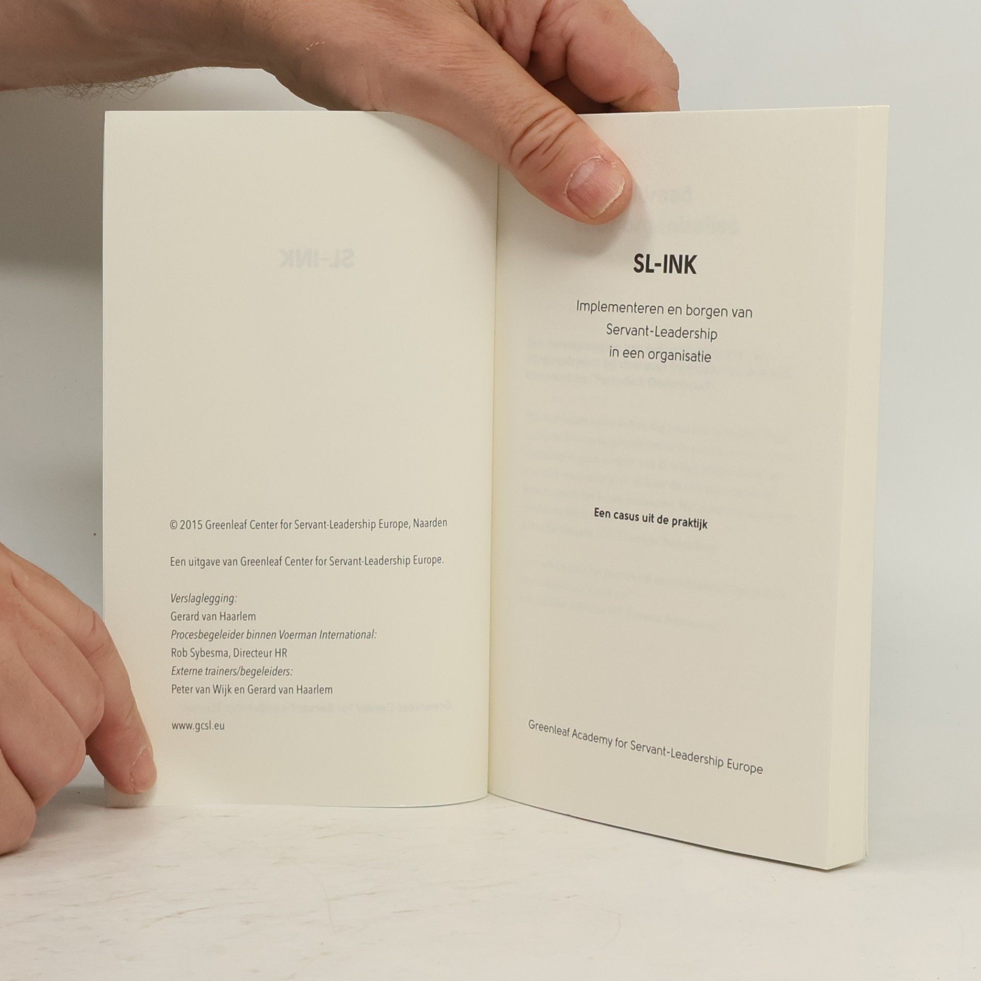 Autorenkollektiv SL-INK: Implementeren en borgen van Servant-Leadership in een organisatie