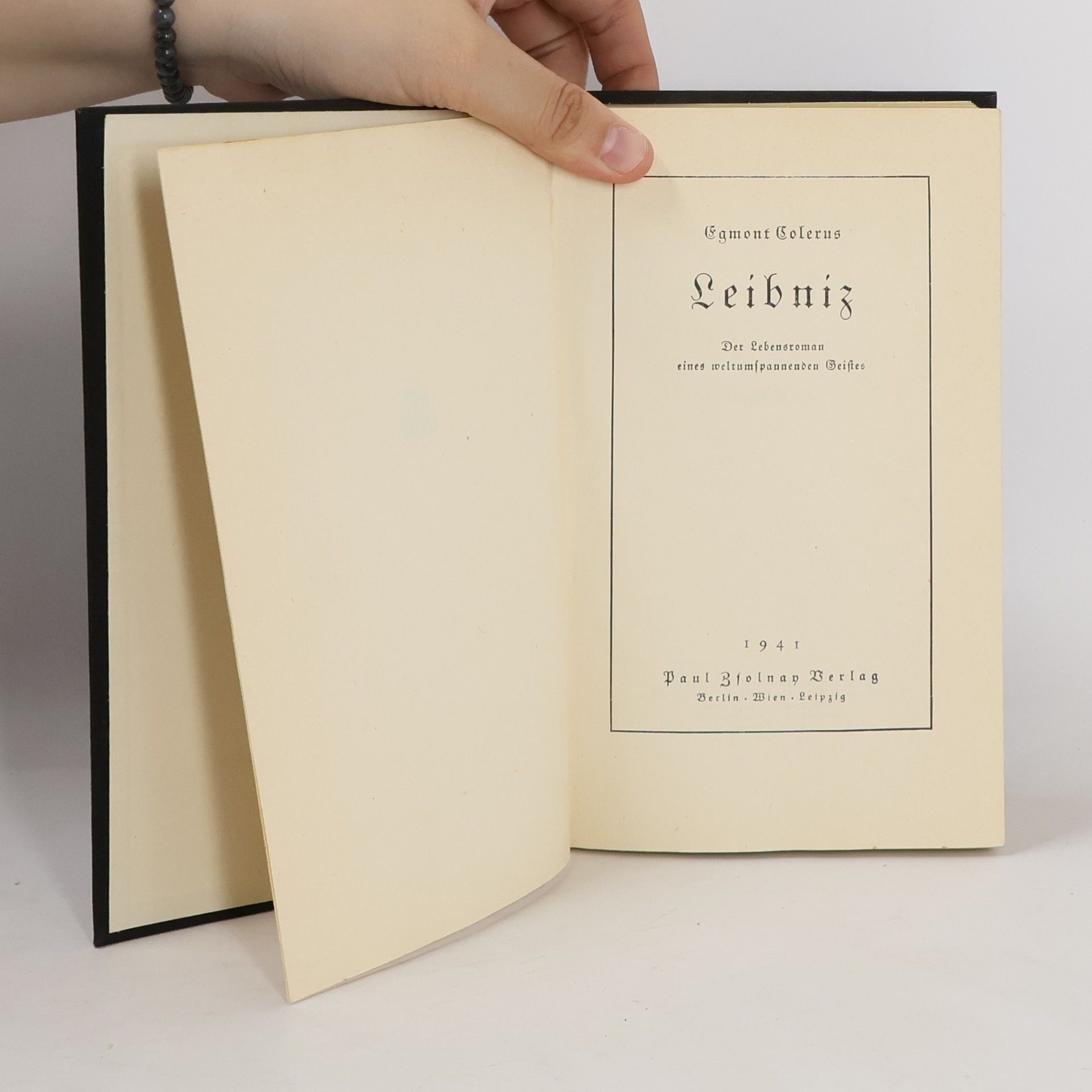 Egmont Colerus von Geldern Leibniz