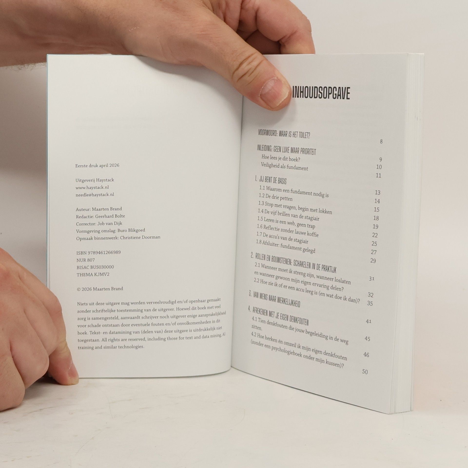 Maarten Brands Het kleine stageboek voor begeleiders