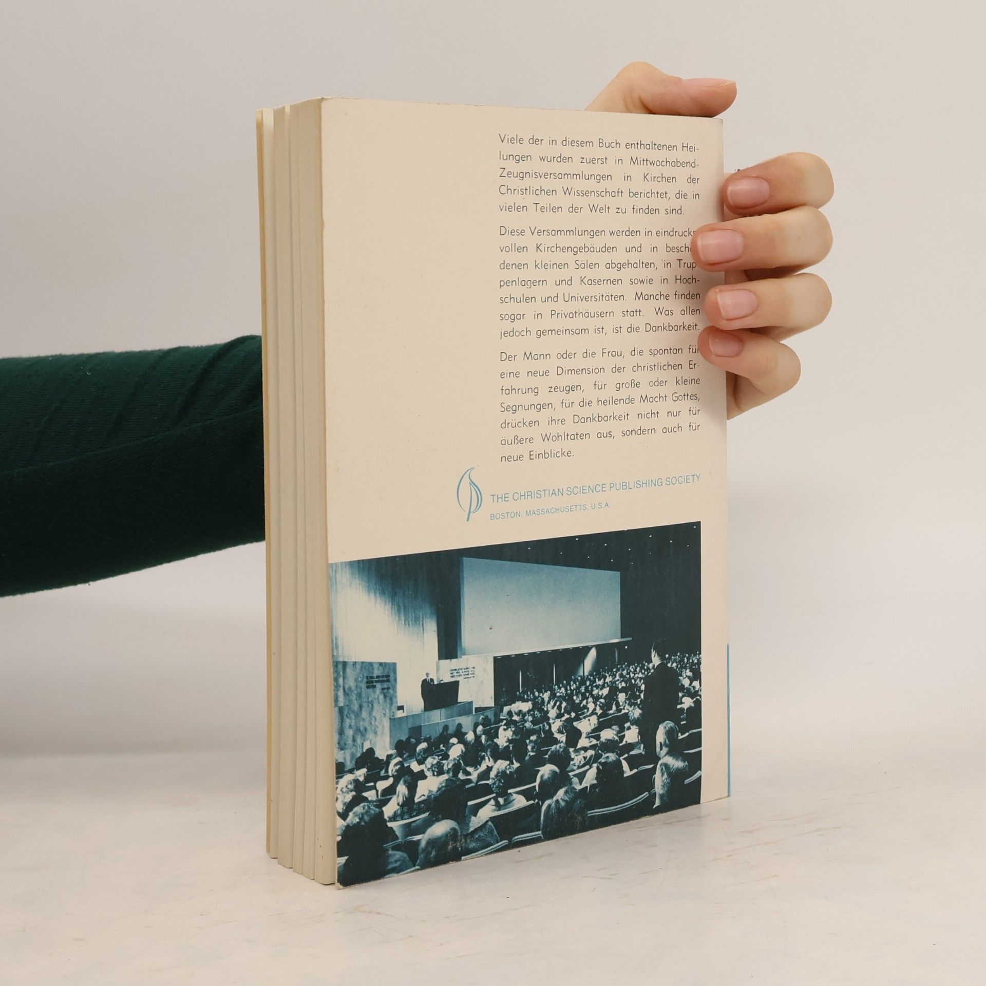 Autorenkollektiv Ein Jahrhundert christlich-wissenschaftlichen Heilens