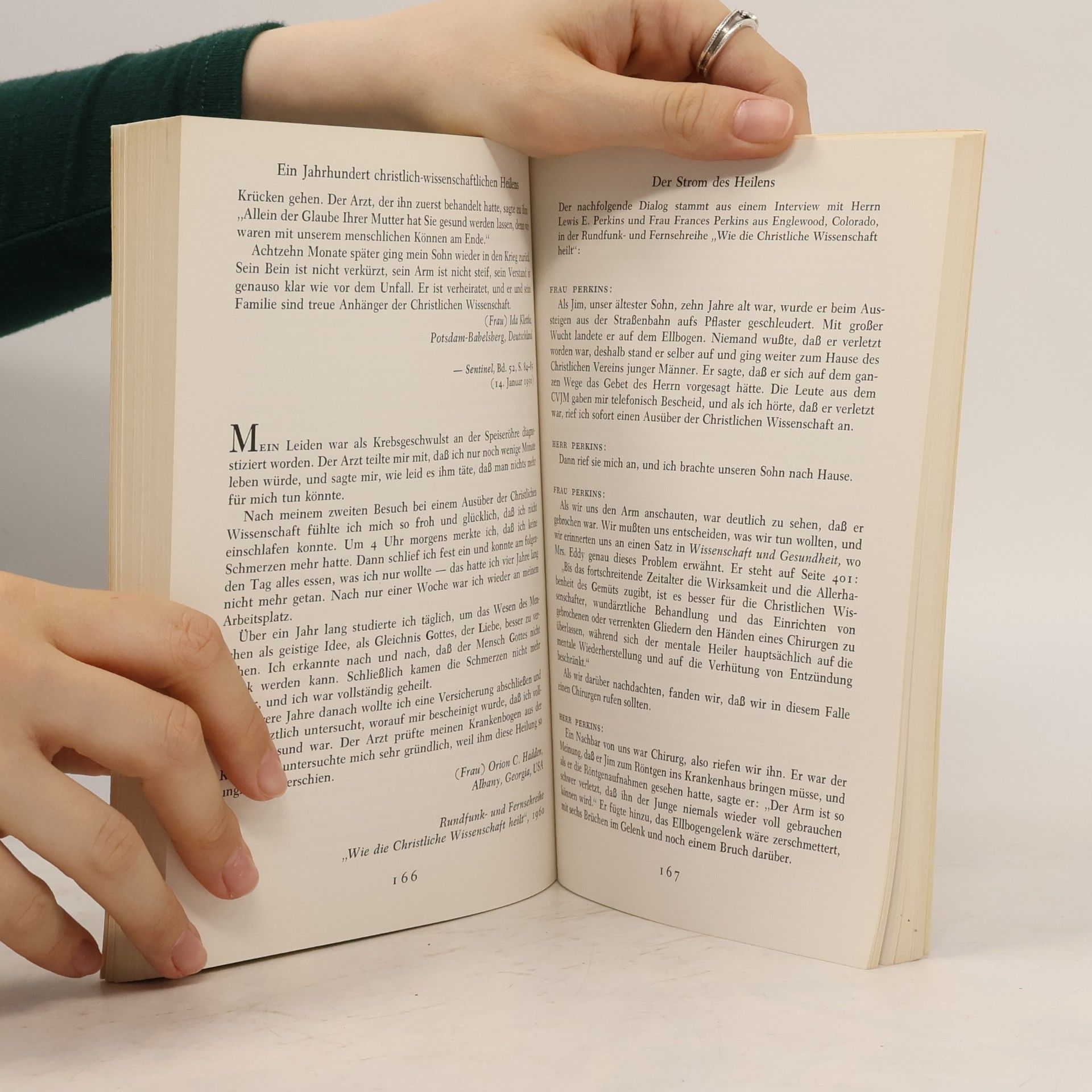 Autorenkollektiv Ein Jahrhundert christlich-wissenschaftlichen Heilens