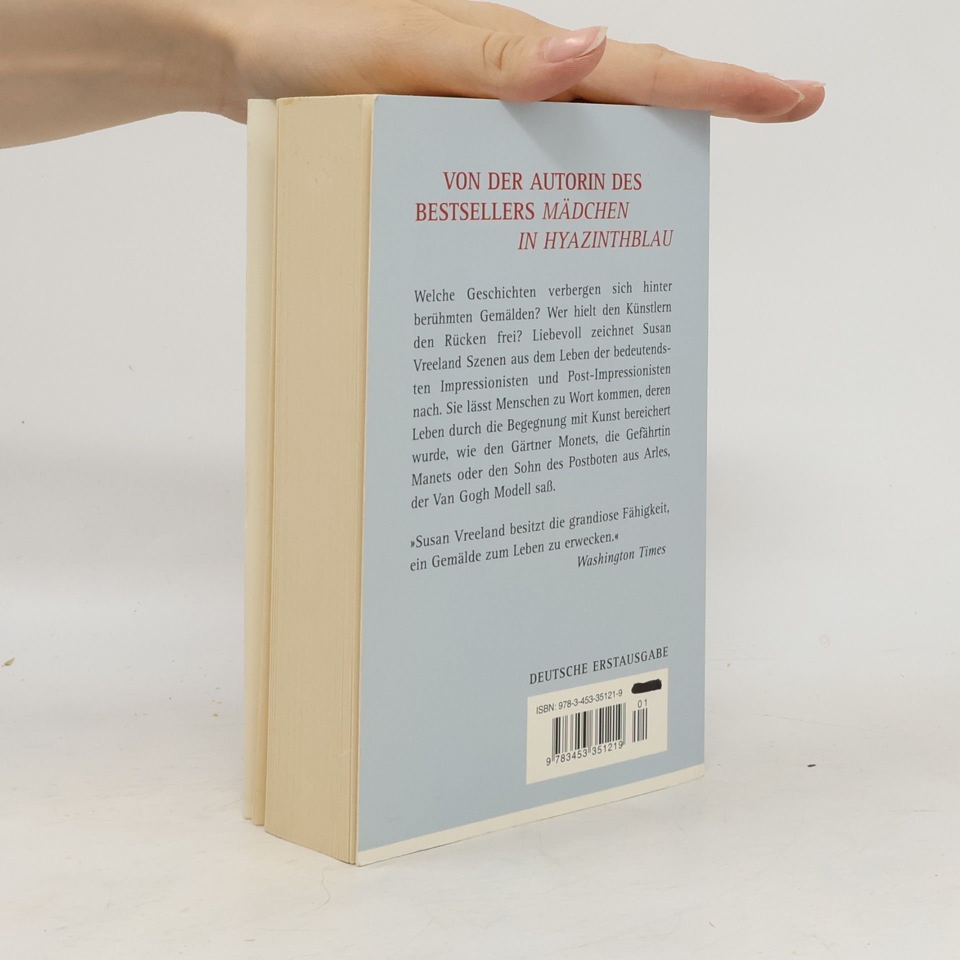 Susan Vreeland Eine Blume für Ginette