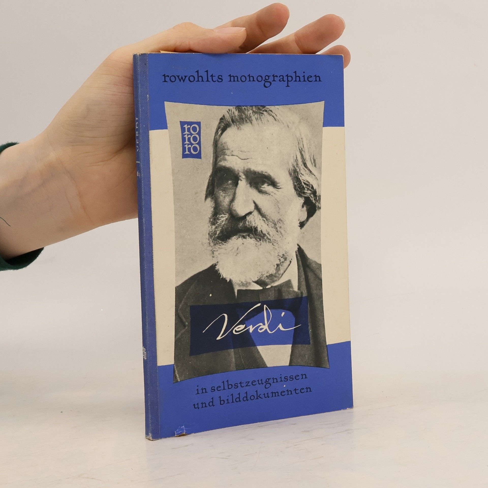 Hans Kühner Verdi in selbstzeugnissen und bilddokumenten