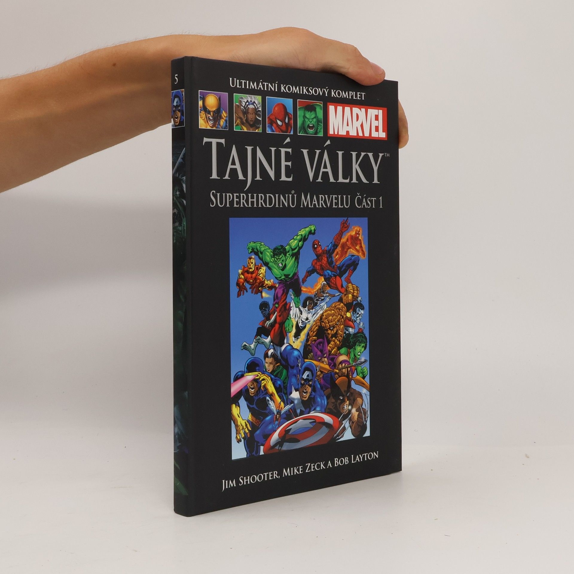 Bob Layton Ultimátní komiksový komplet 5. Tajné války superhrdinů marvelu část 1.