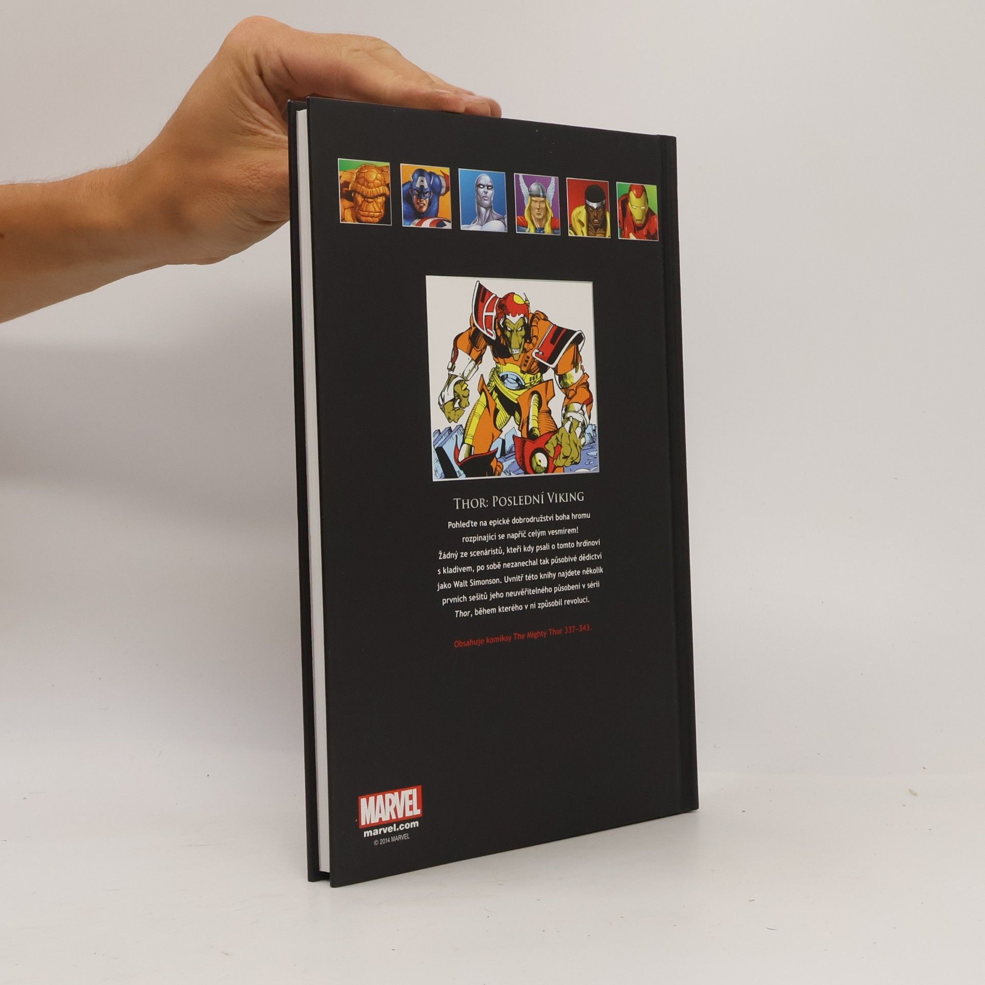 Walter Simonson Ultimátní komiksový komplet 3. Thor. Poslední viking