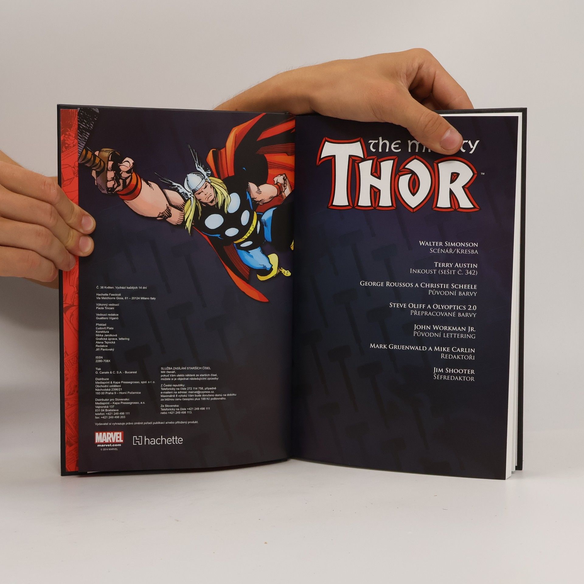 Walter Simonson Ultimátní komiksový komplet 3. Thor. Poslední viking