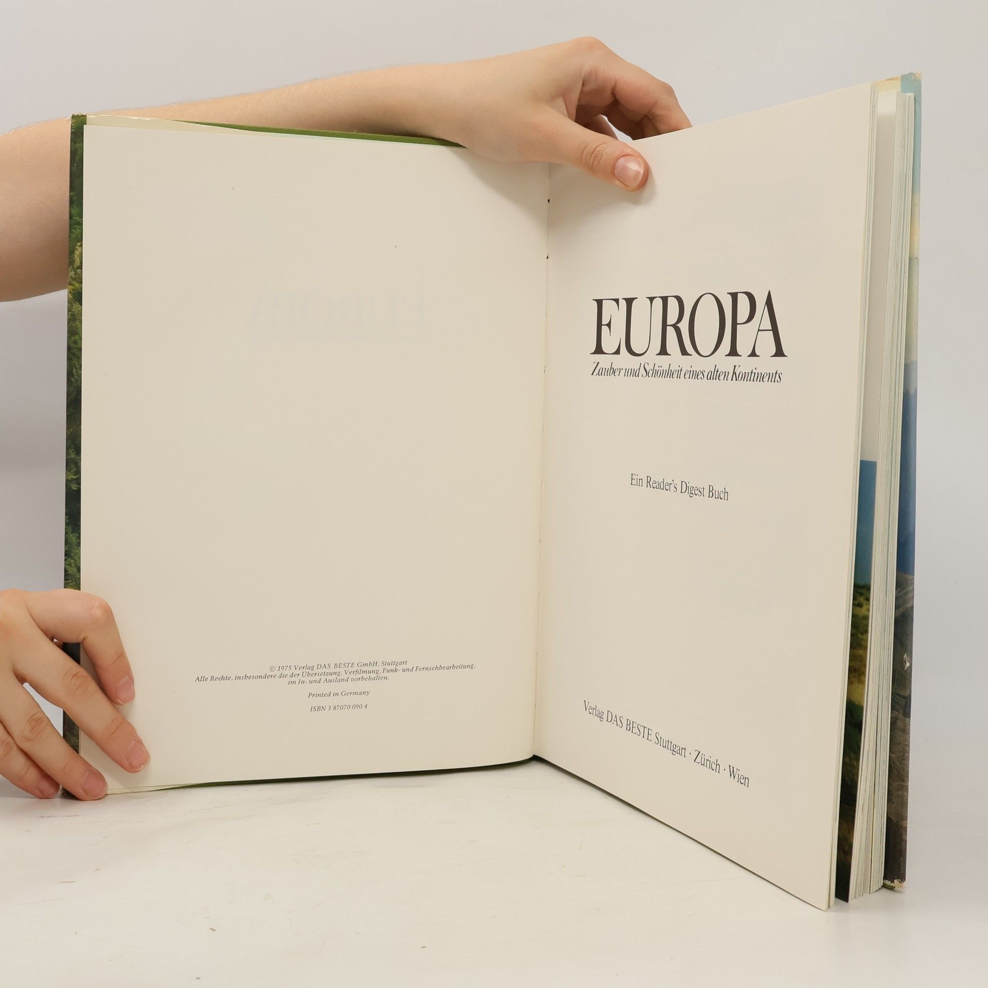 Kolektiv autorů Europa. Zauber und Schönheit eines alten Kontinents