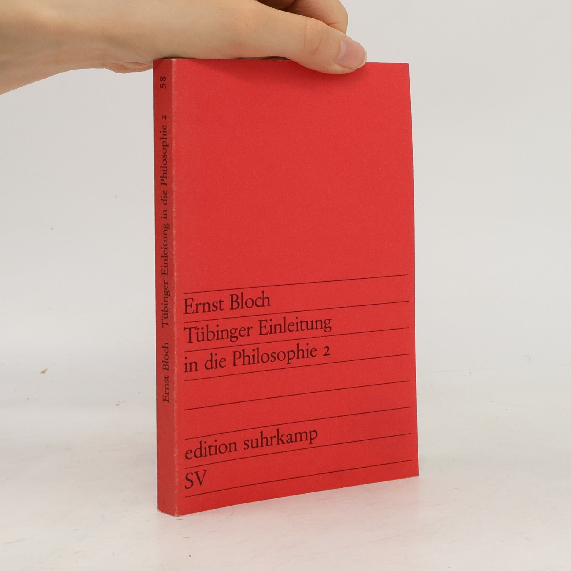 Ernest Bloch Tübinger Einleitung in die Philosophie 2