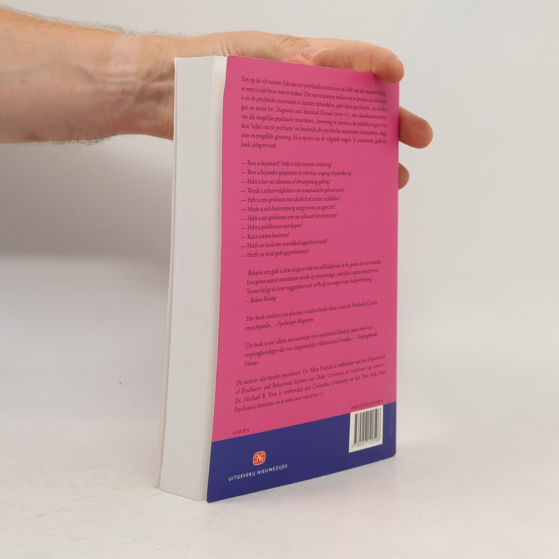 Allen Frances DSM-IV: Stemming en stoornis - De publieksuitgave