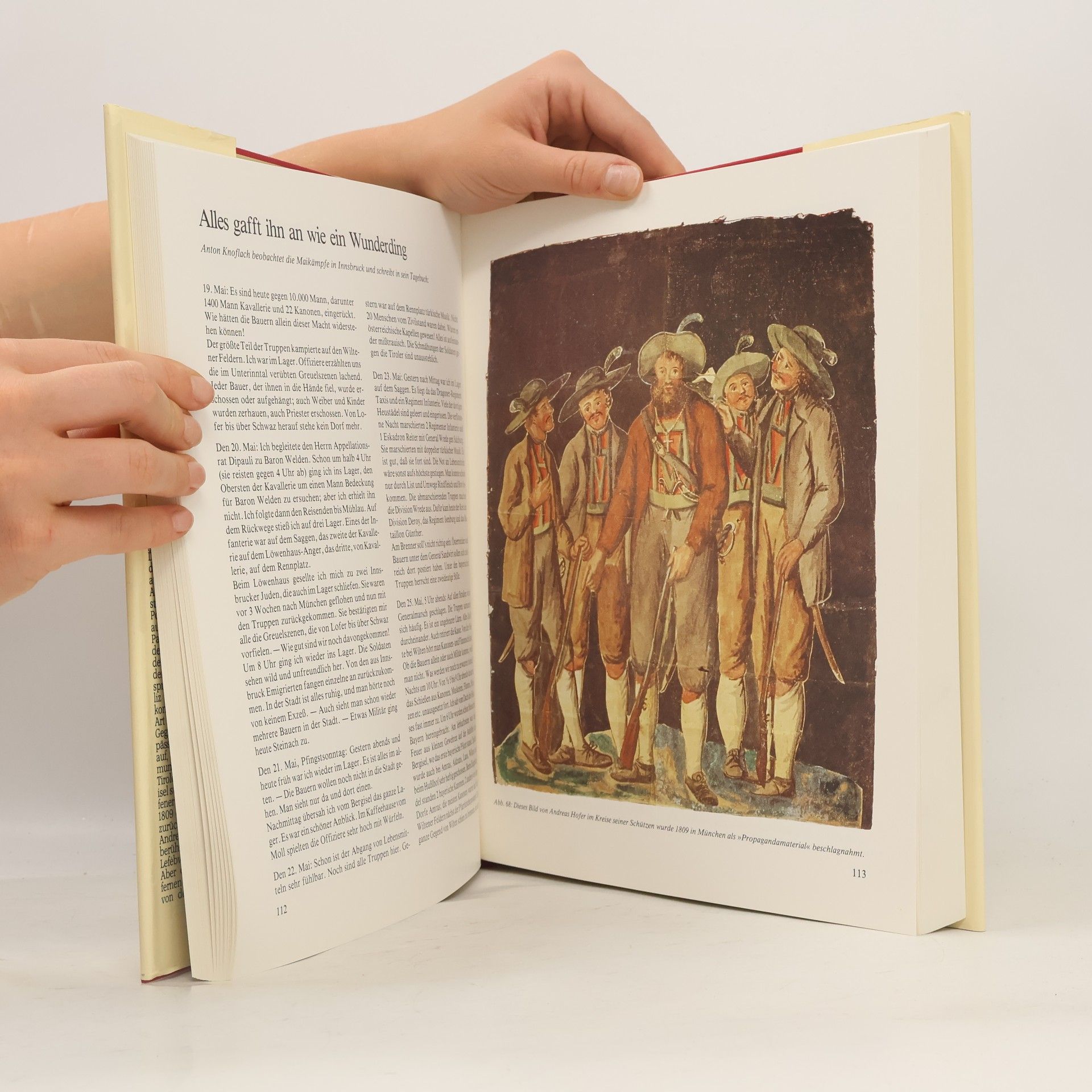 Wolfgang Pfaundler Der Tiroler Freiheitskampf 1809 unter Andreas Hofer