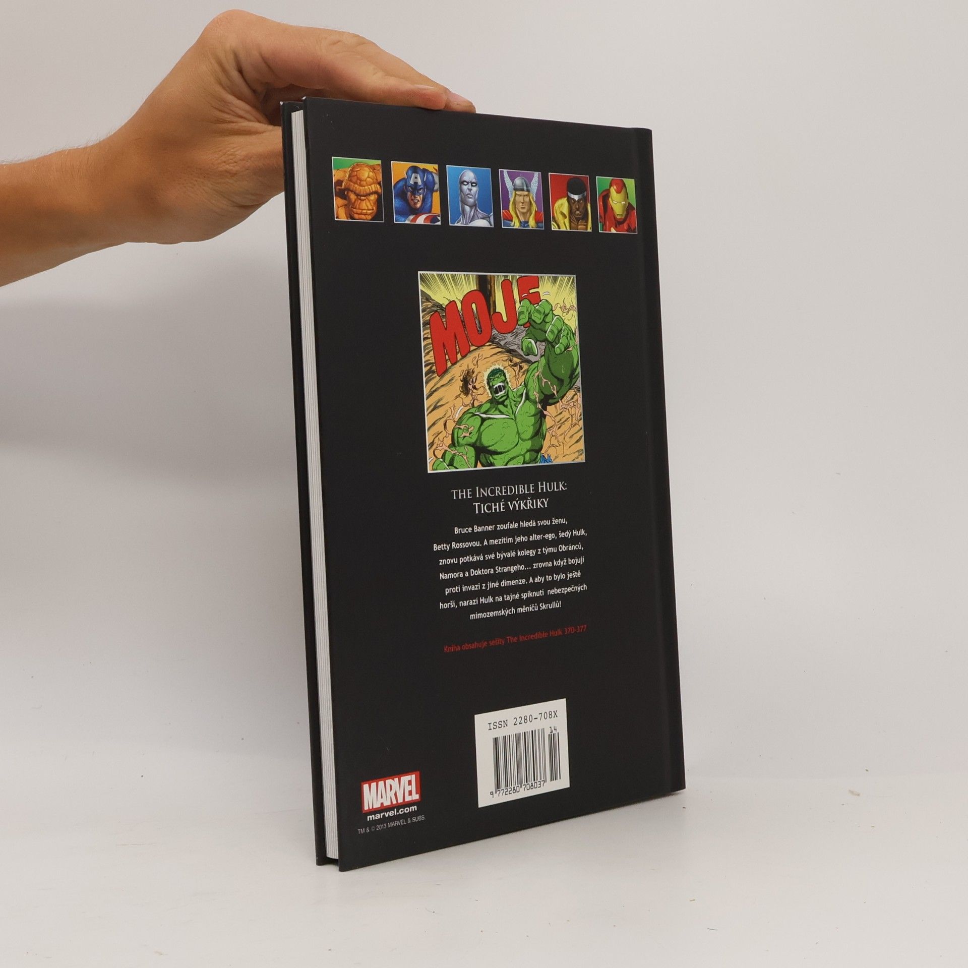 Jiří Pavlovský Ultimátní komiksový komplet Marvel 11. The Incredible Hulk. Tiché výkřiky