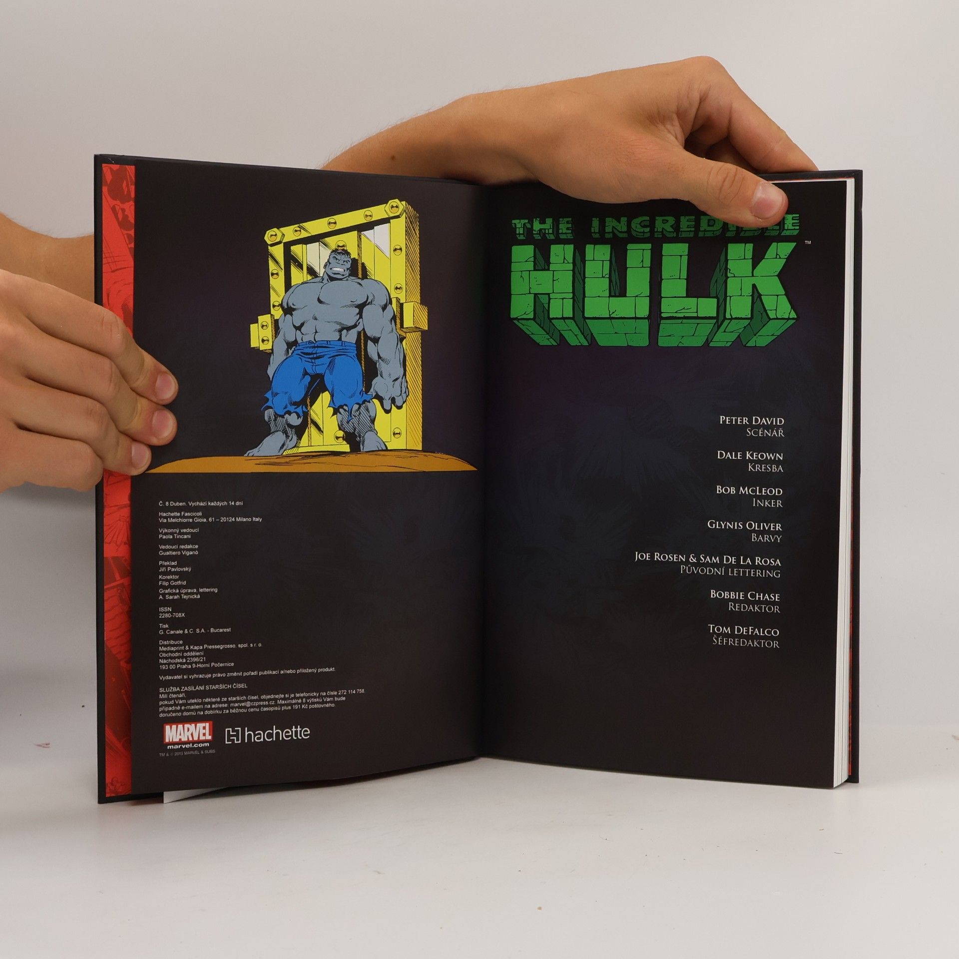 Jiří Pavlovský Ultimátní komiksový komplet Marvel 11. The Incredible Hulk. Tiché výkřiky