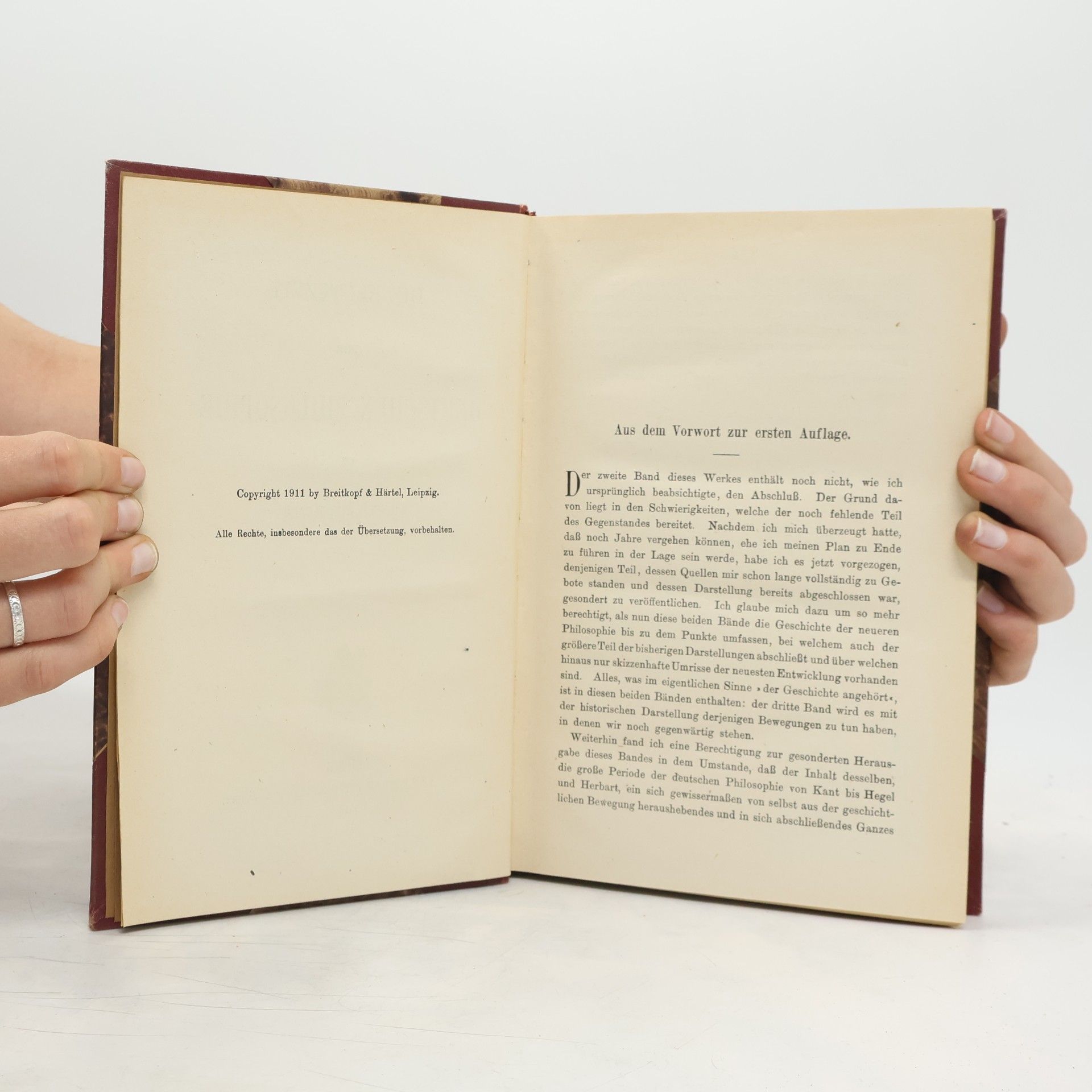 Wilhelm Windelband Geschichte der Philosophie II.