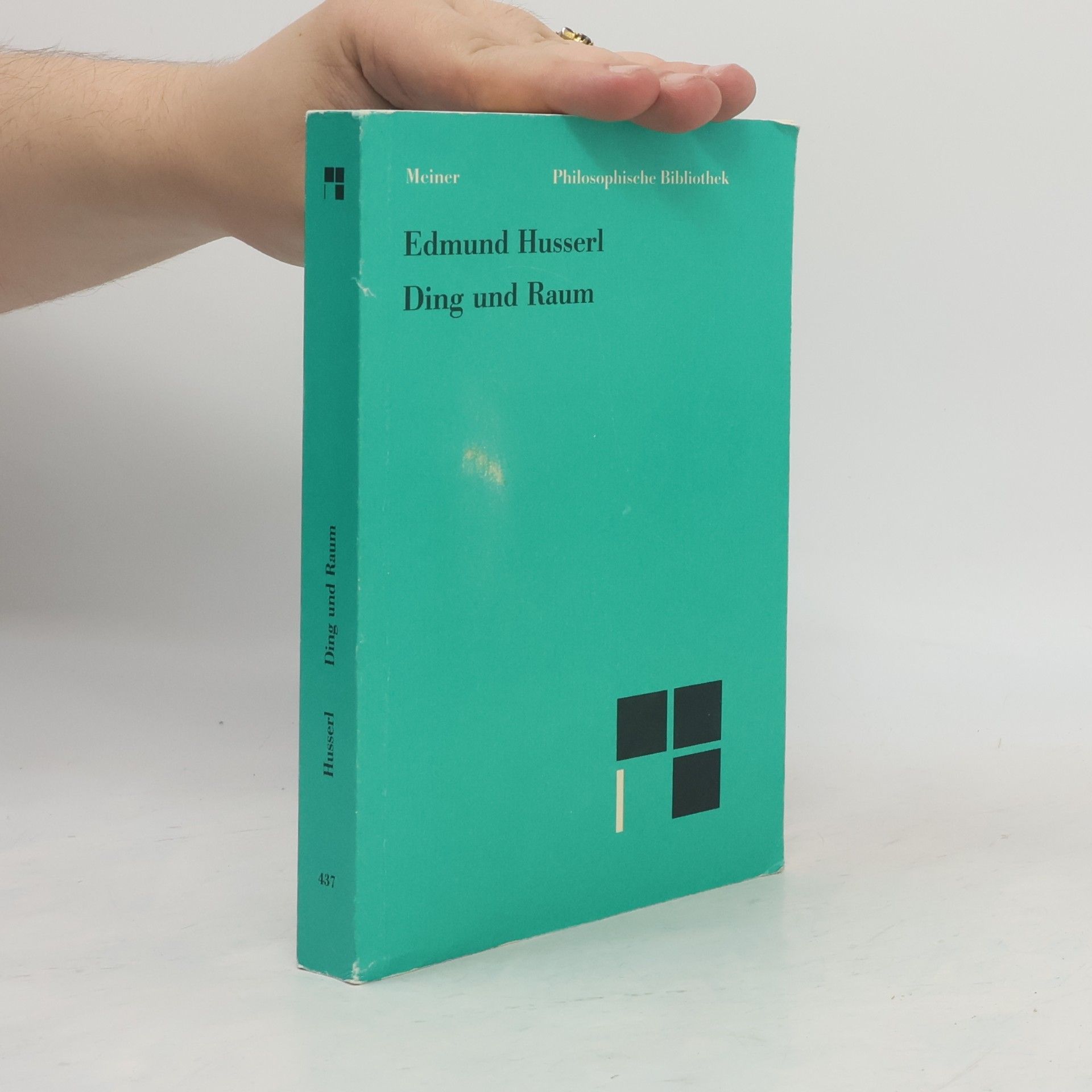 Edmund Husserl Ding und Raum