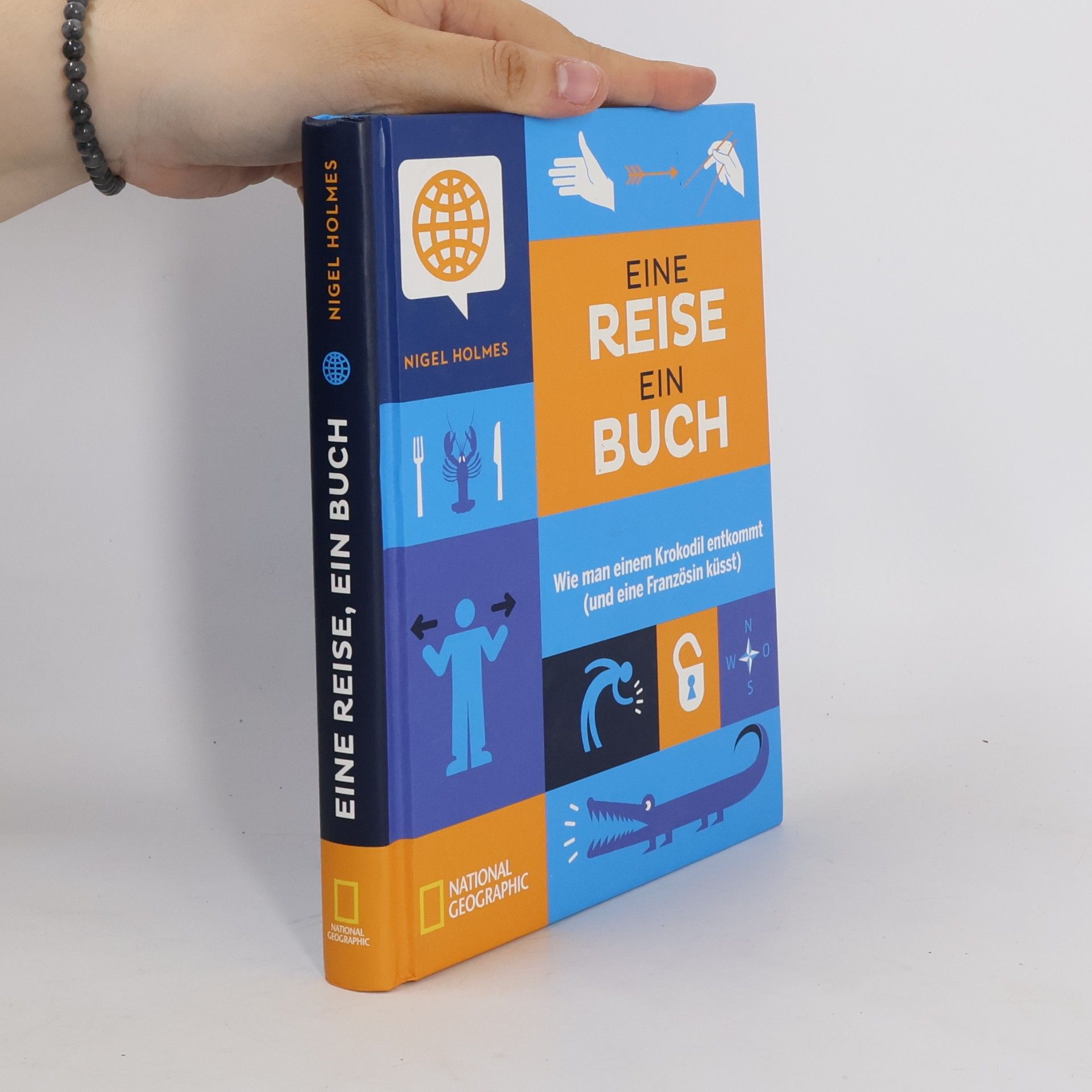 Nigel Holmes Eine Reise, ein Buch