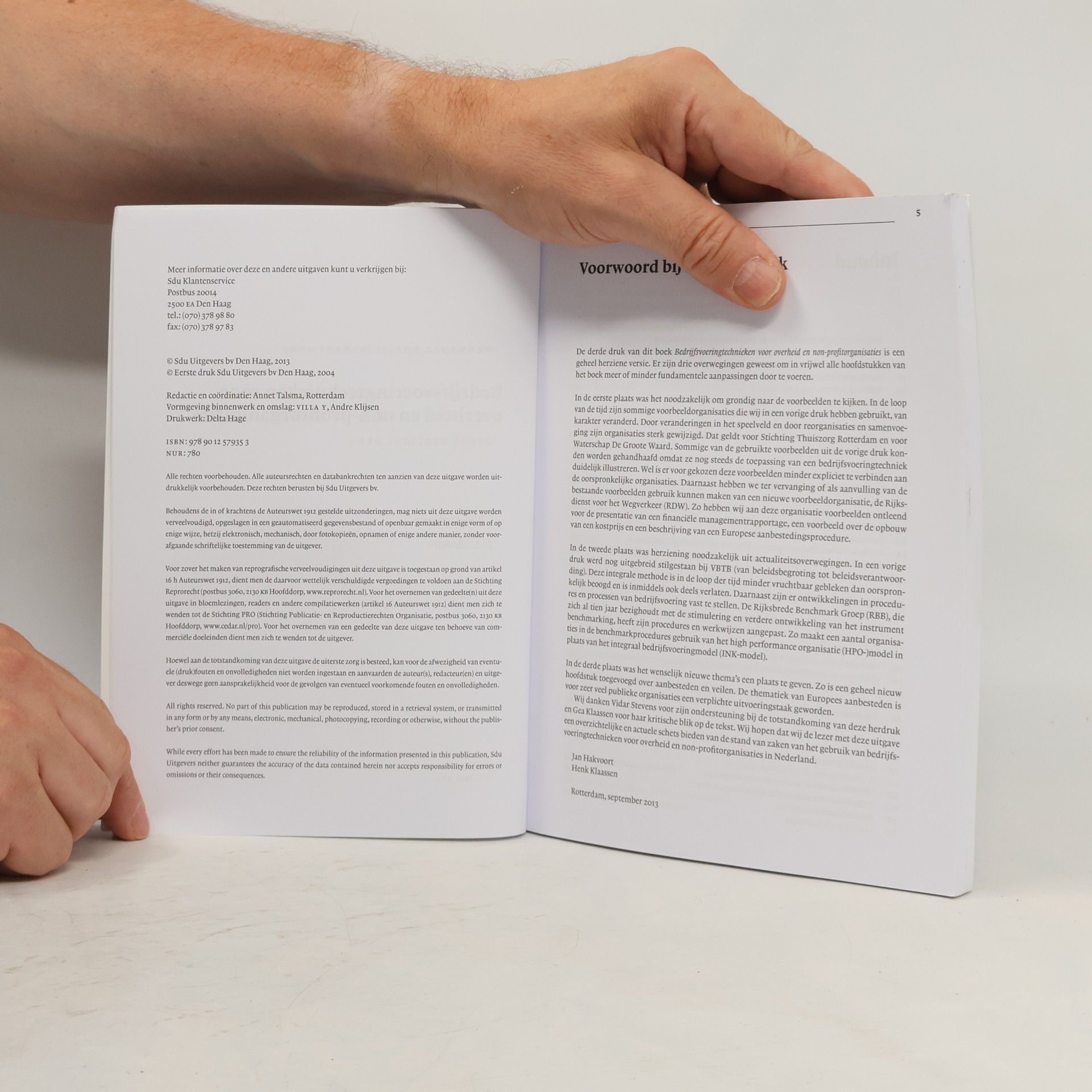 Jan Hakvoort Bedrijfsvoeringstechnieken voor Overheid en Non-profitorganisaties