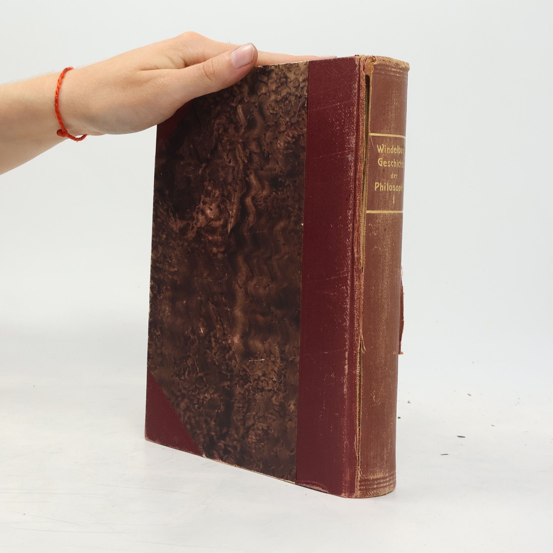 Wilhelm Windelband Geschichte der Philosophie I.