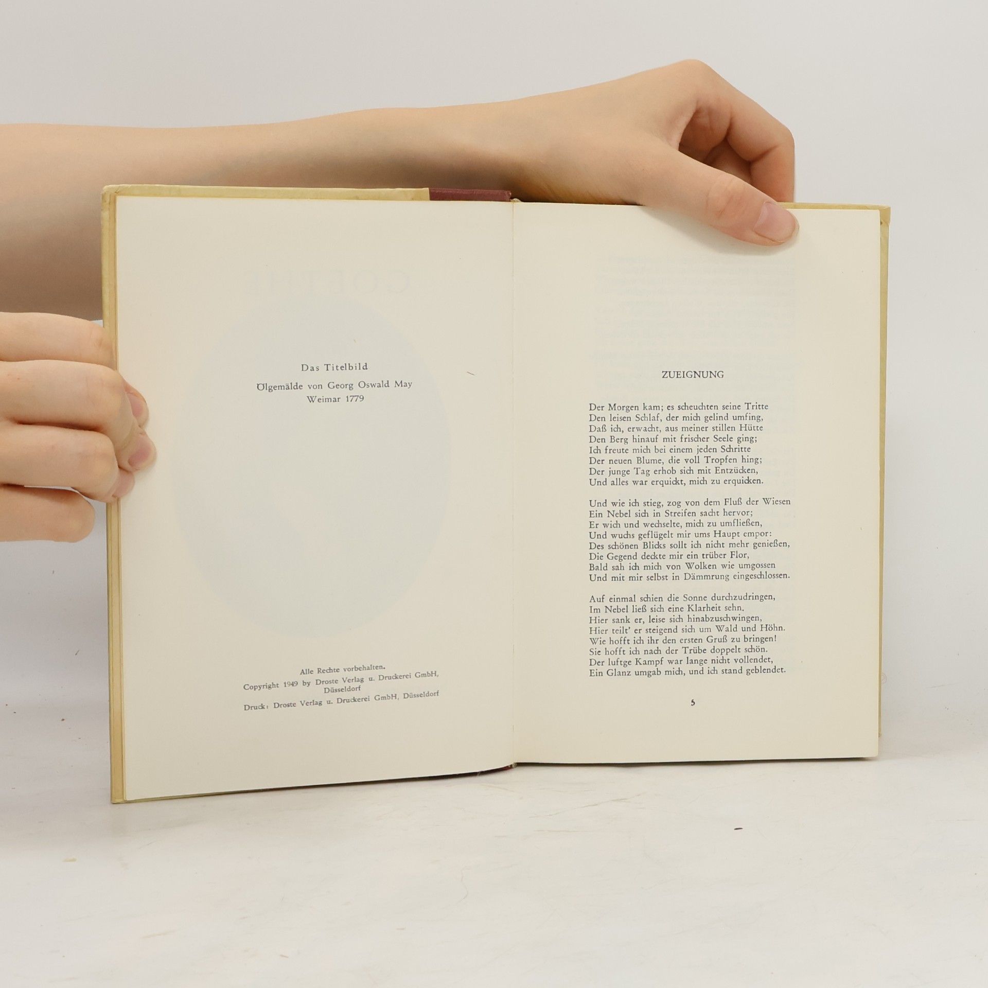 Johann Wolfgang von Goethe Goethe-Gedichte