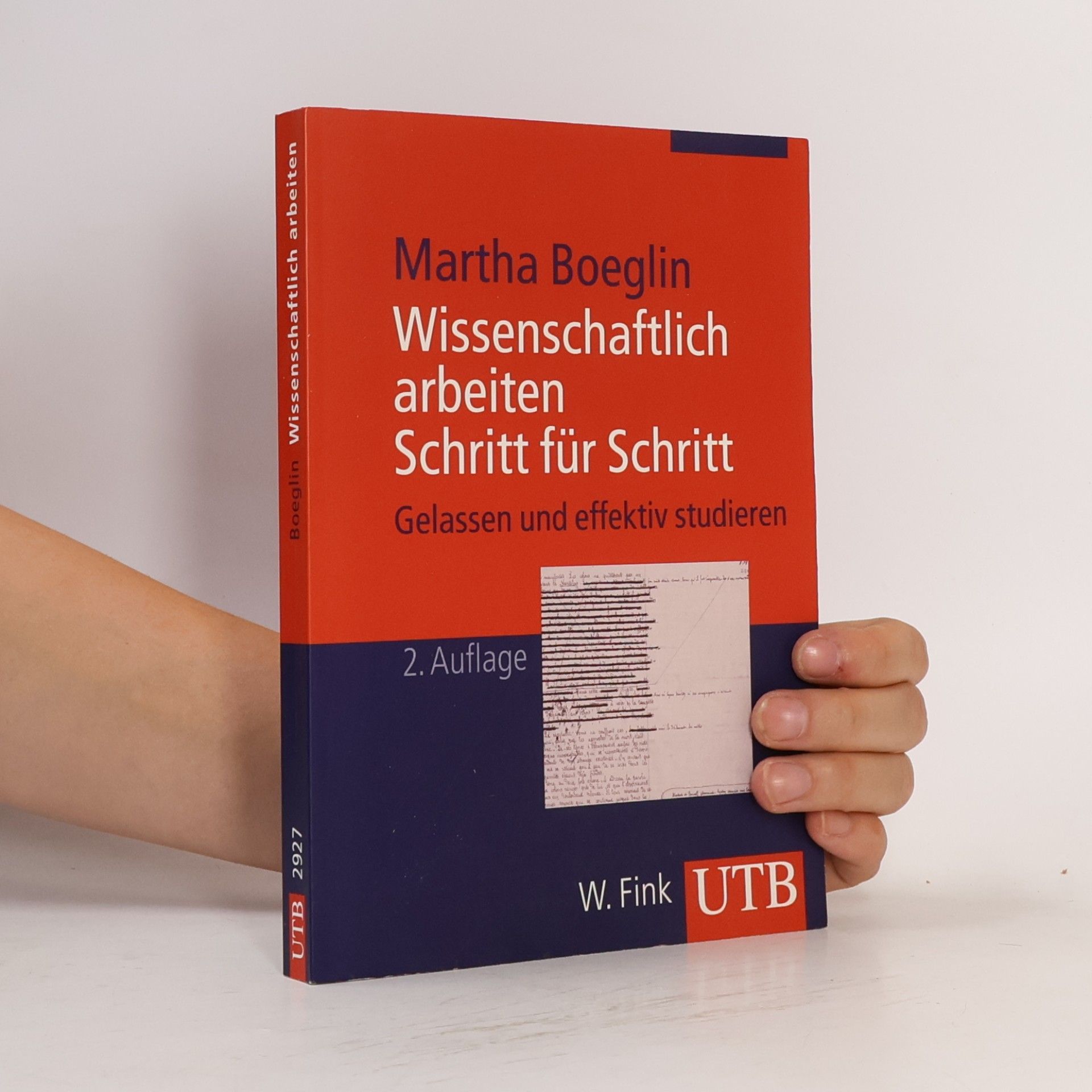 Martha Boeglin Wissenschaftlich arbeiten Schritt für Schritt