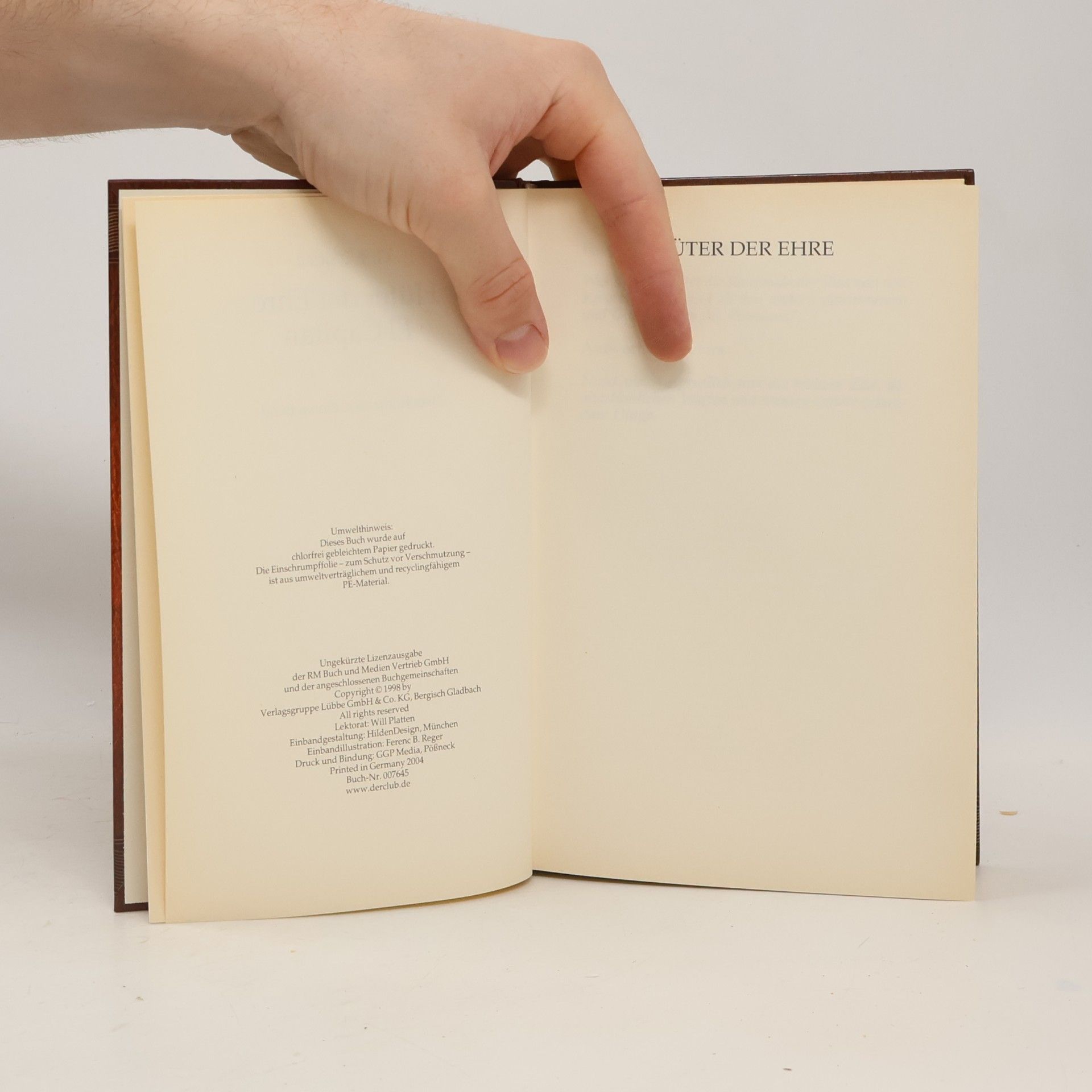 Gert Fritz Unger Hüter der Ehre, El Capitan