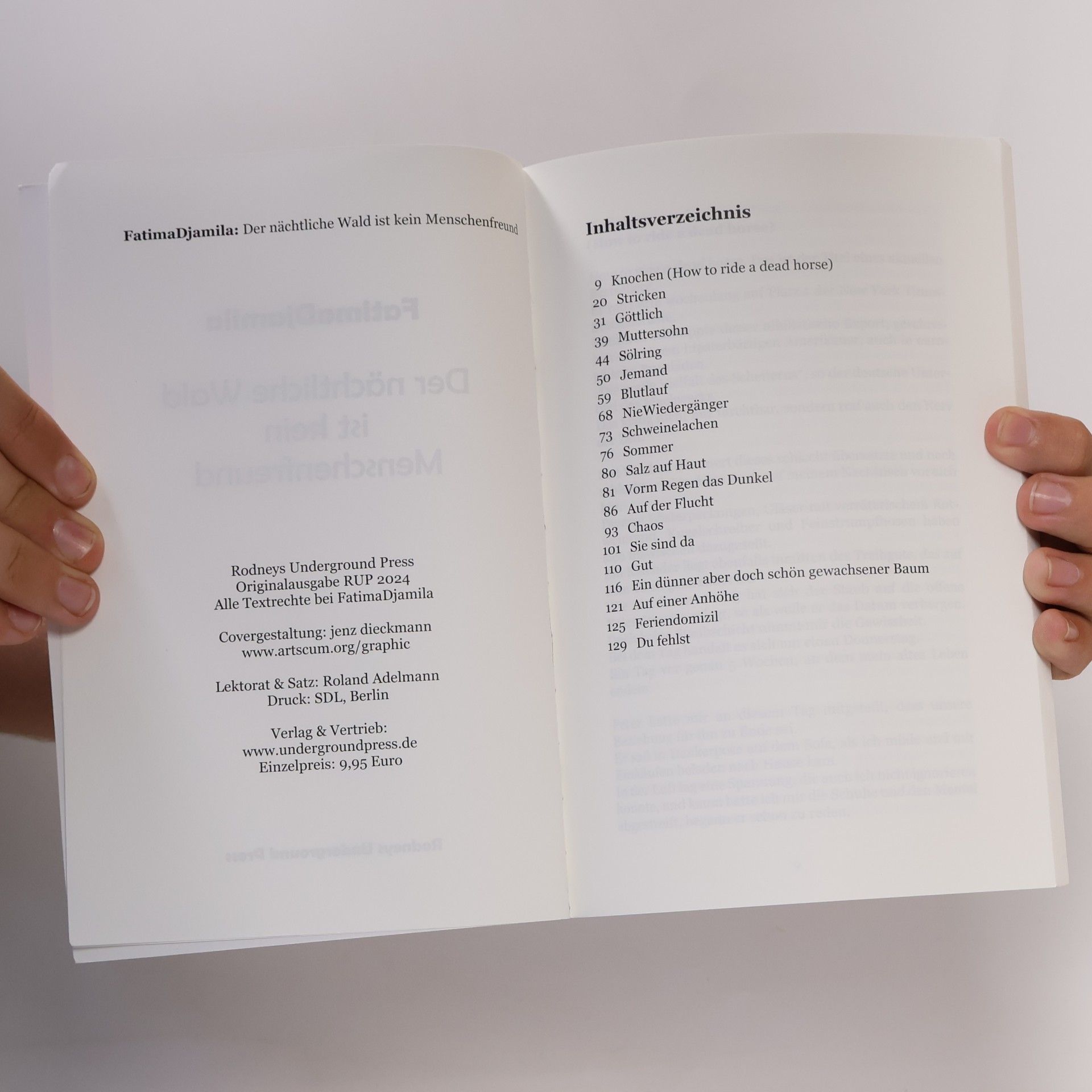 Autorenkollektiv Der Nächtliche Wald Ist Kein Menschenfreund