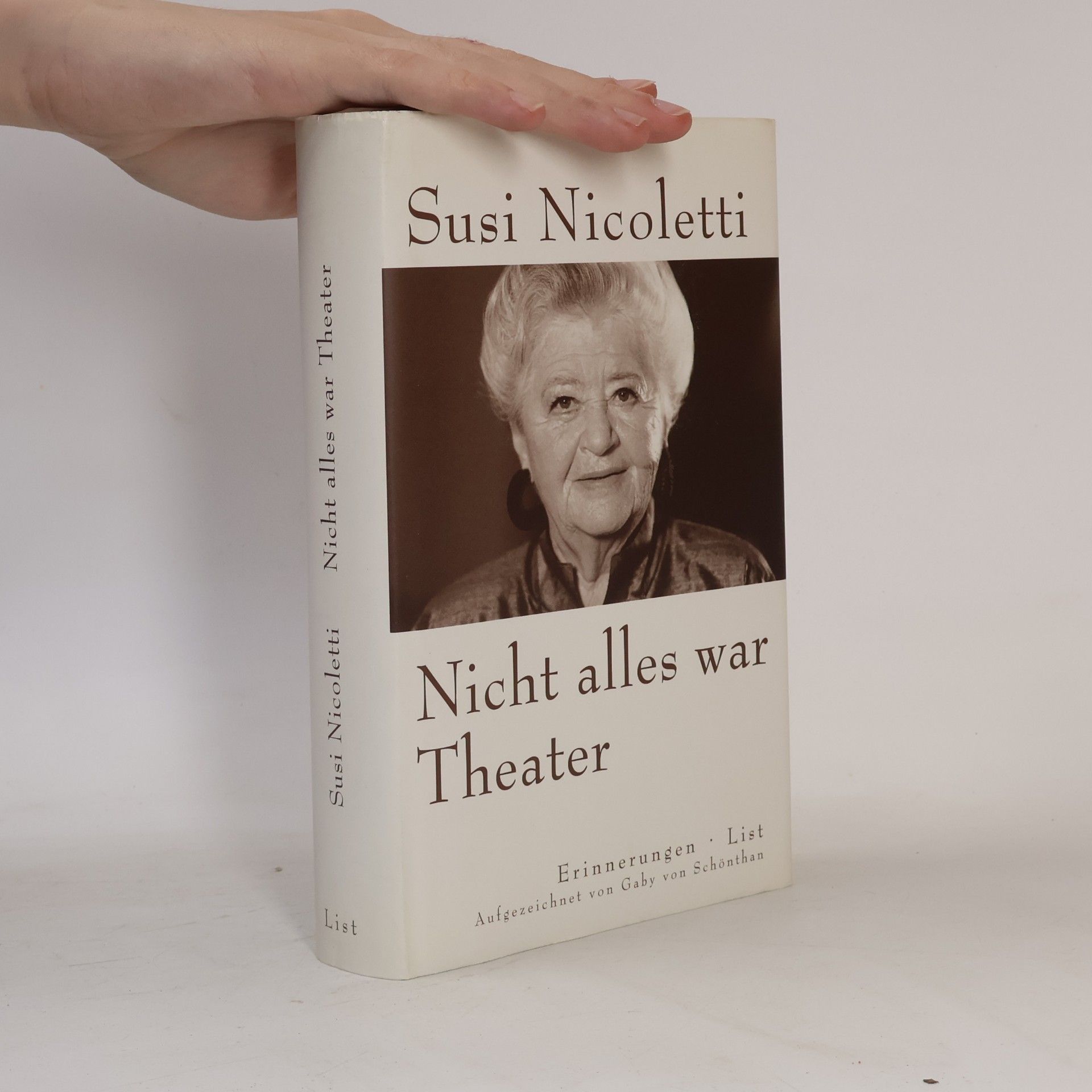 Susi Nicoletti Nicht alles war Theater